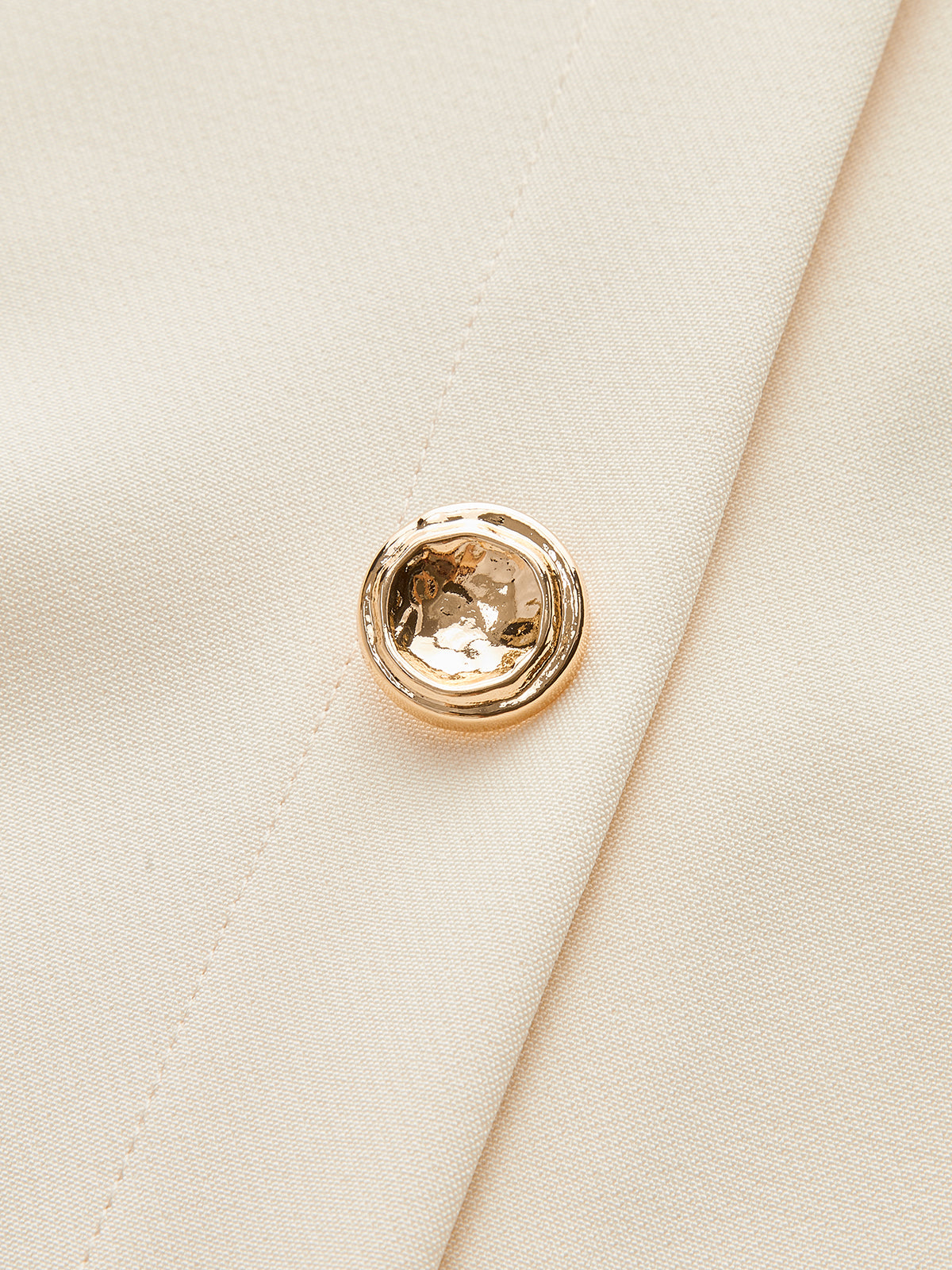 Button-Front Belted Maxi Dress-Chicvia