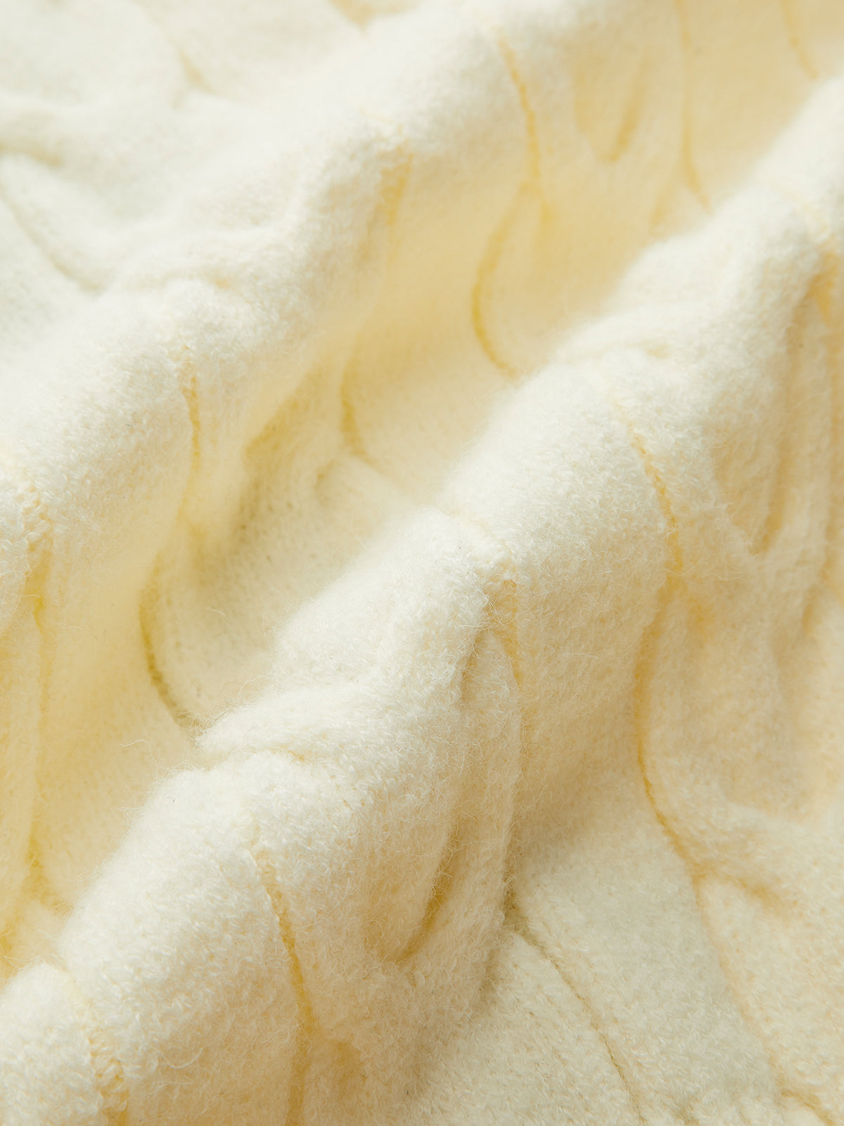 Denim Paneled Cable Knit Sleeveless Vest-Chicvia