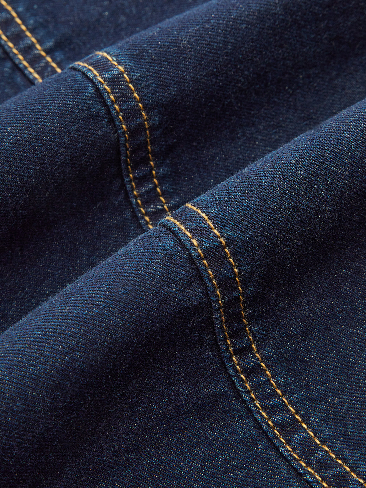 Denim High-Waist Flared Skirt-Chicvia