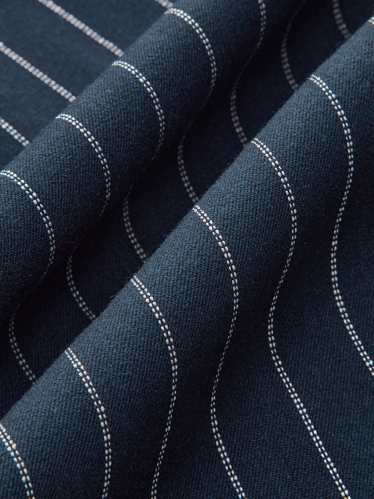 Hook-Eye Striped Top and Skirt Set-Chicvia