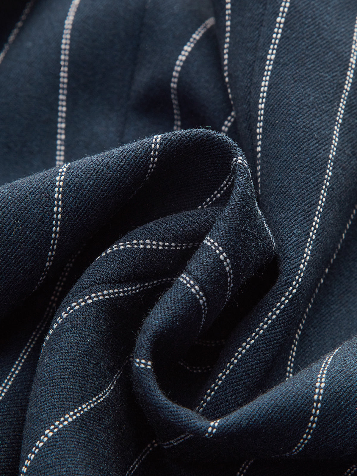 Hook-Eye Striped Top and Skirt Set-Chicvia