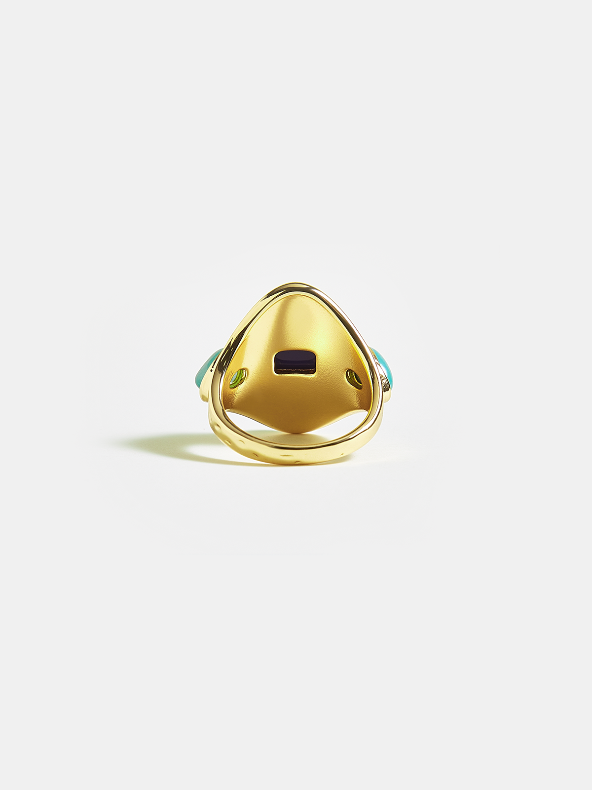 Multi-Stone Golden Ring-Chicvia
