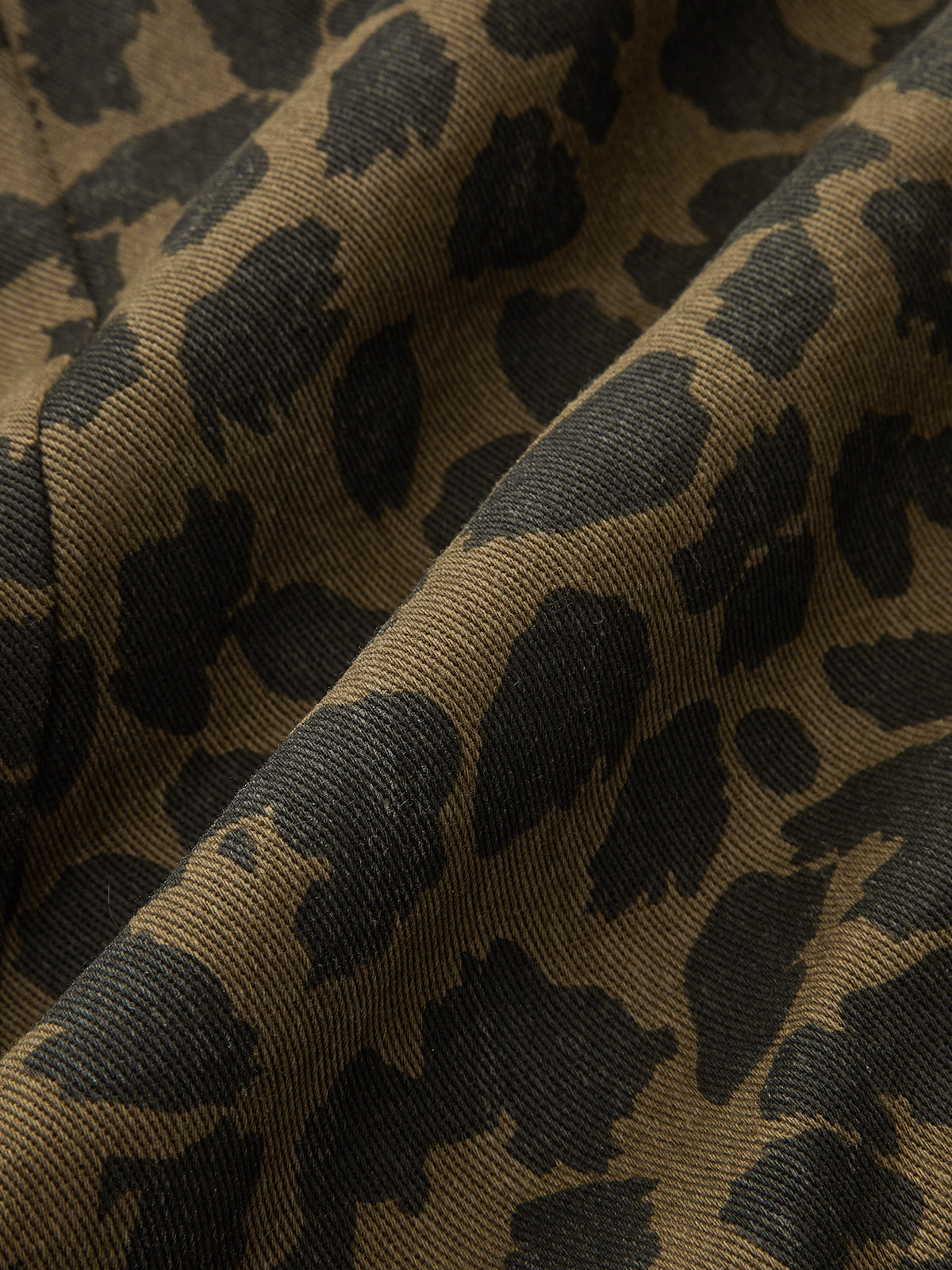 Leopard Print Cotton Balloon Pants-Chicvia