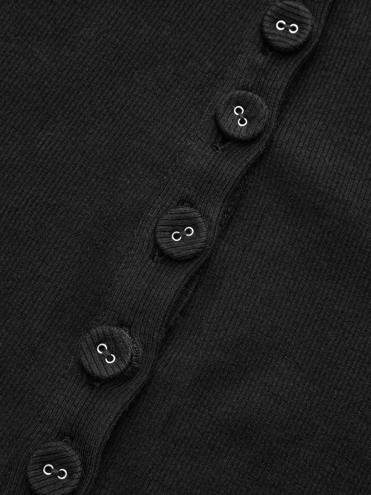 Ribbed Long Sleeve Bodysuit-Chicvia