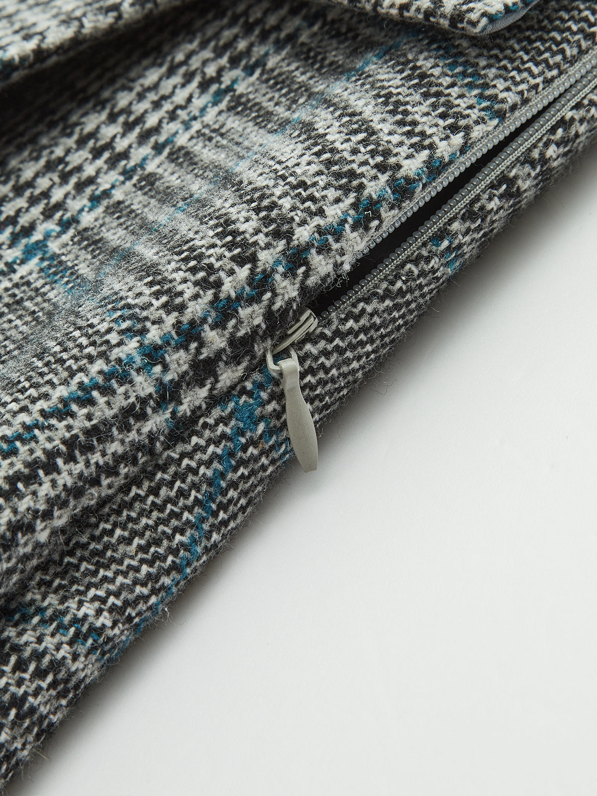 Plaid Pleated High-Waist Mini Skirt-Chicvia