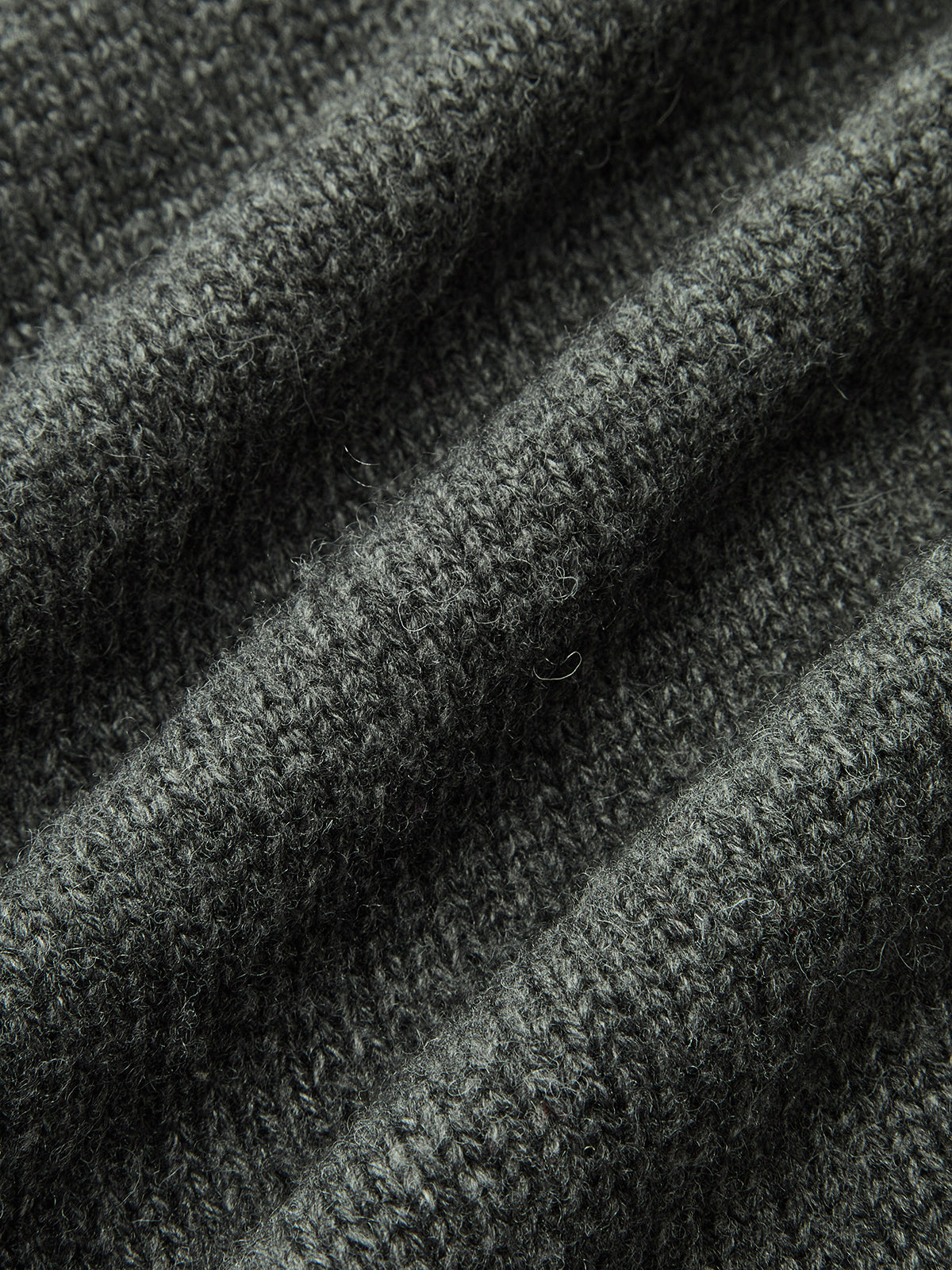 Floral Embroidery Wool Blend Cardigan-Chicvia