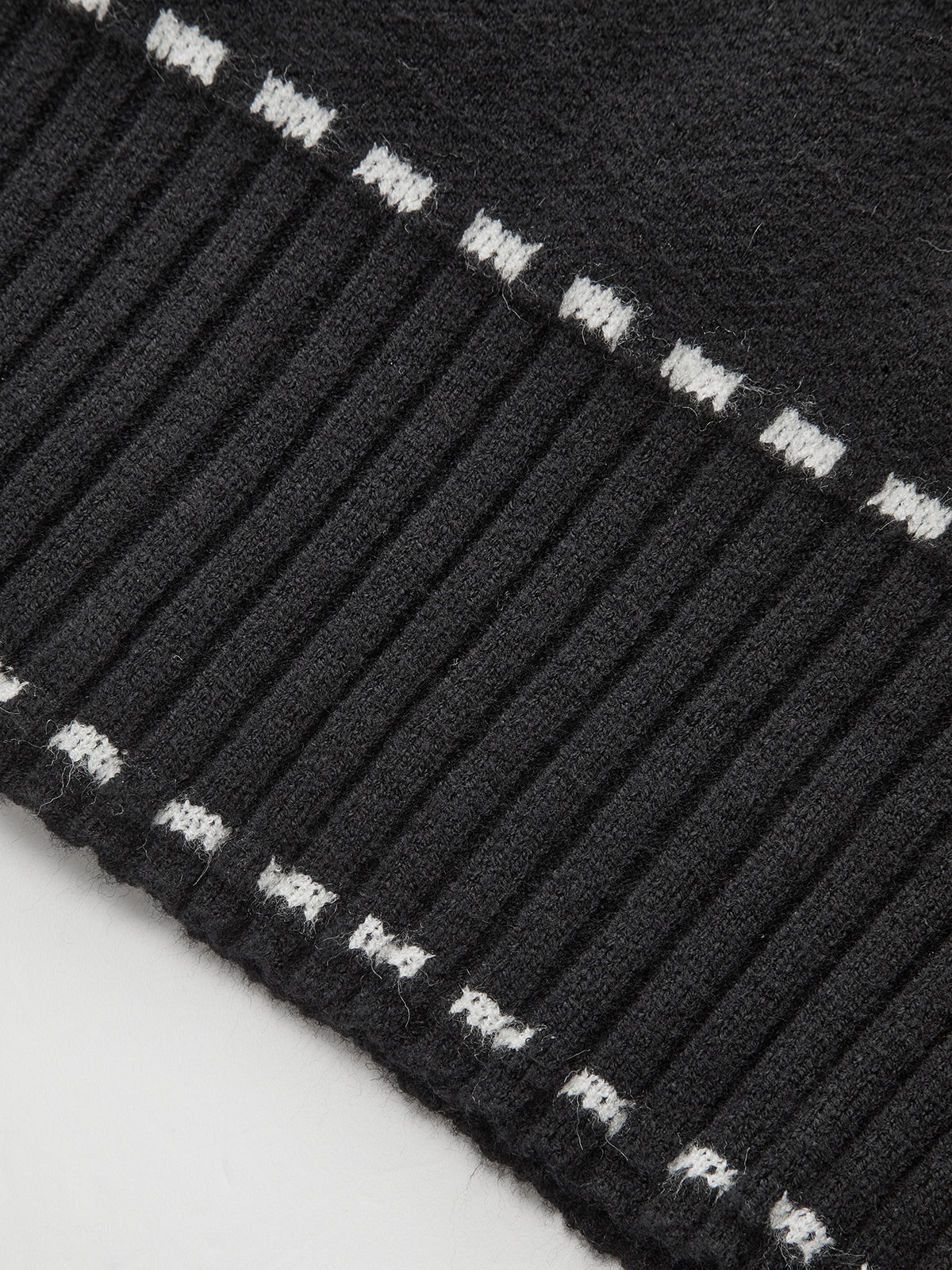 Contrast Trim Cardigan-Chicvia