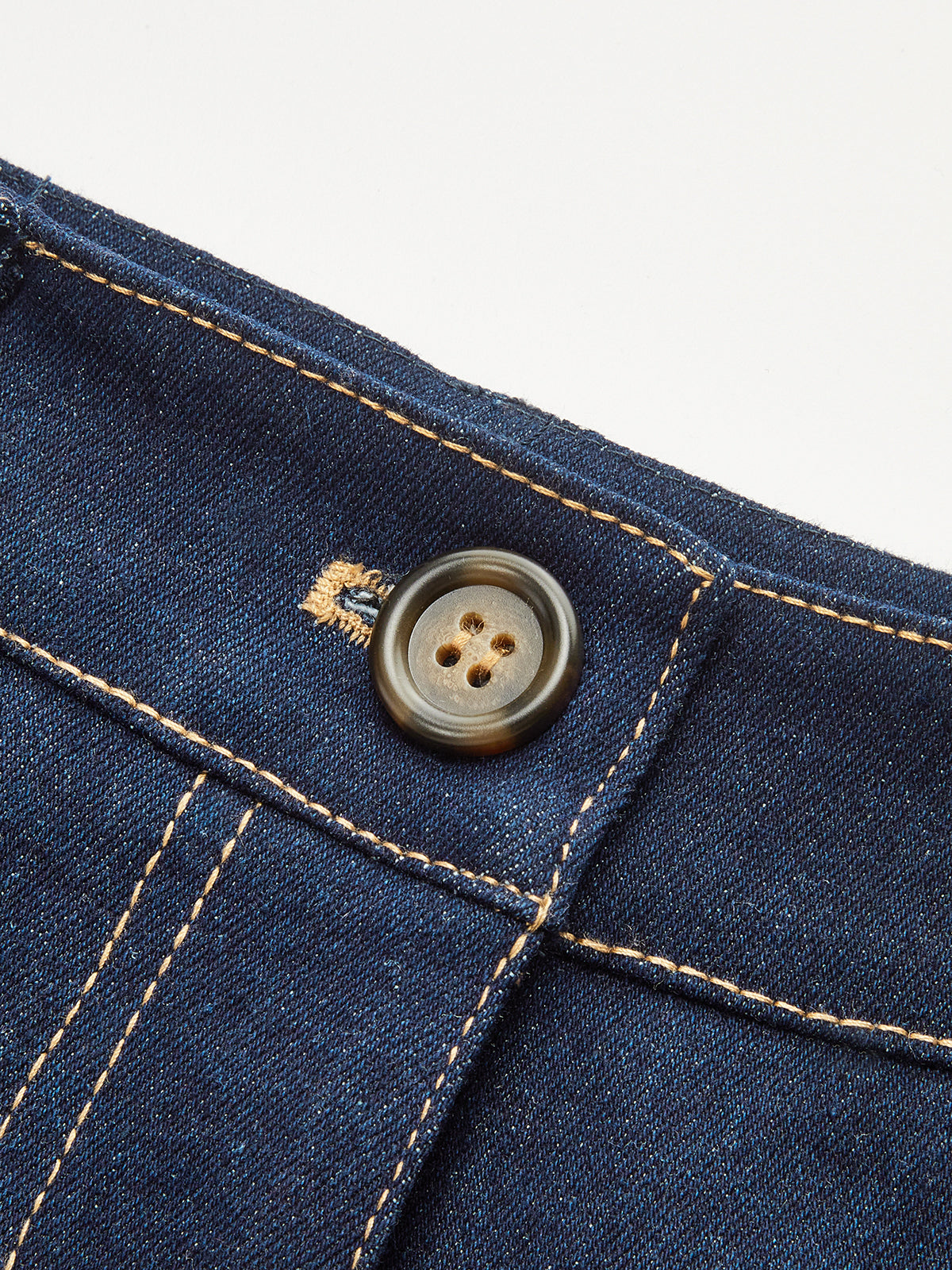 High-Waisted Straight-Leg Jeans-Chicvia