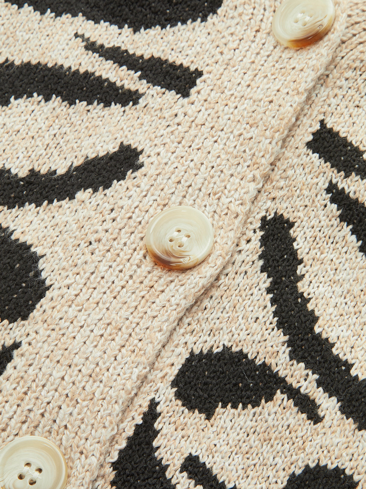 Leopard Print Wool Blend Sweater Vest-Chicvia