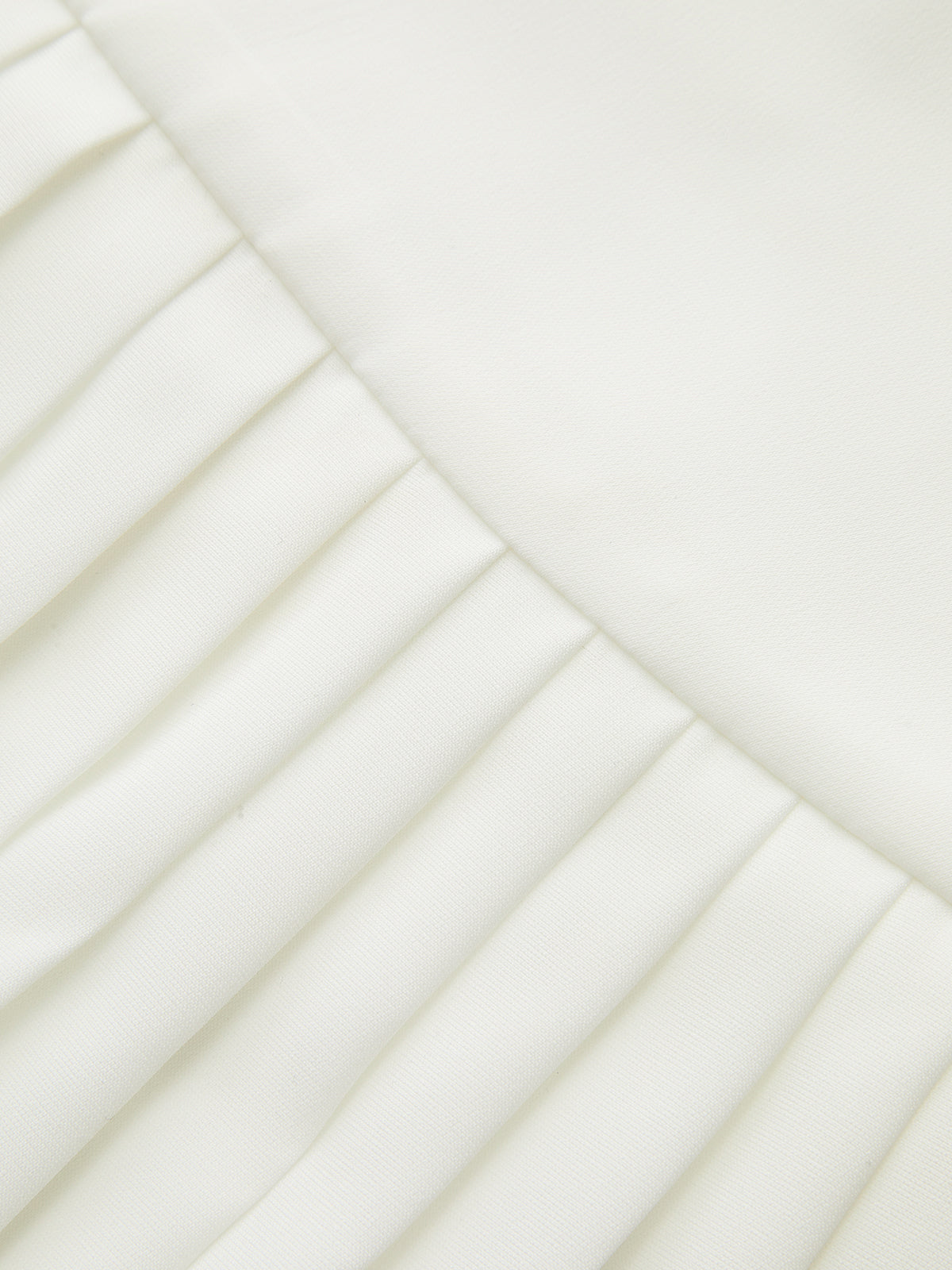 Layered Pleated Mini Skirt-Chicvia