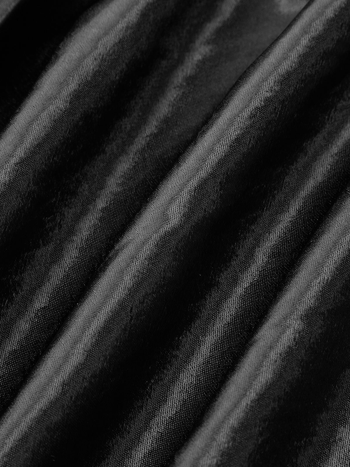 Metal Detail Satin Stand Collar Sleeveless Top-Chicvia