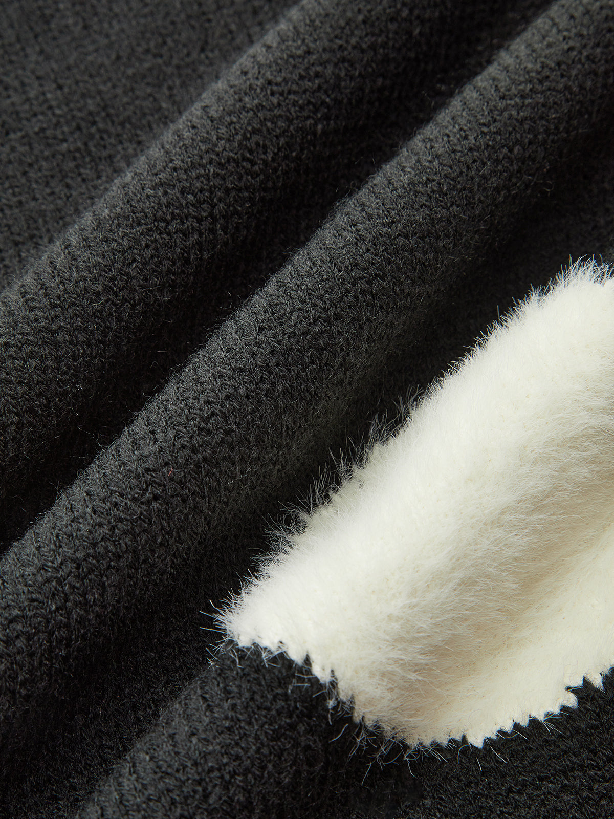 Large Polka Dot Mock Neck Sweater-Chicvia