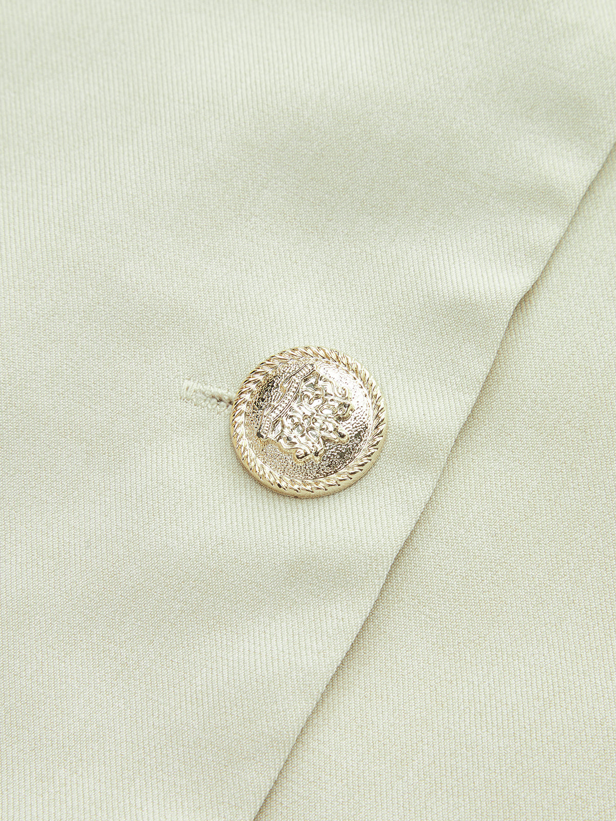 Lapel Collar Button Front Maxi Dress-Chicvia