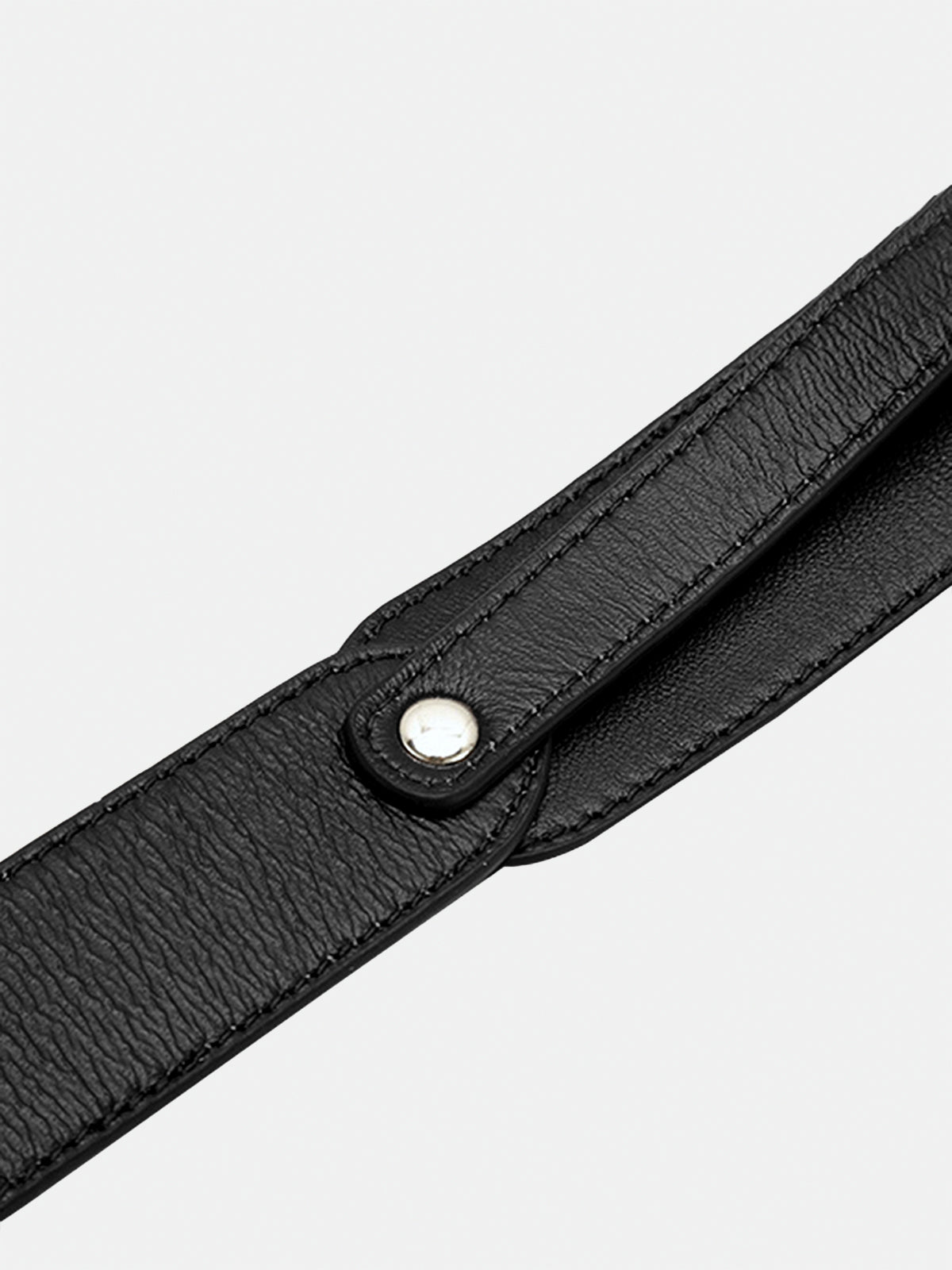 Golden Irregular Buckle Wide Leather Belt-Chicvia