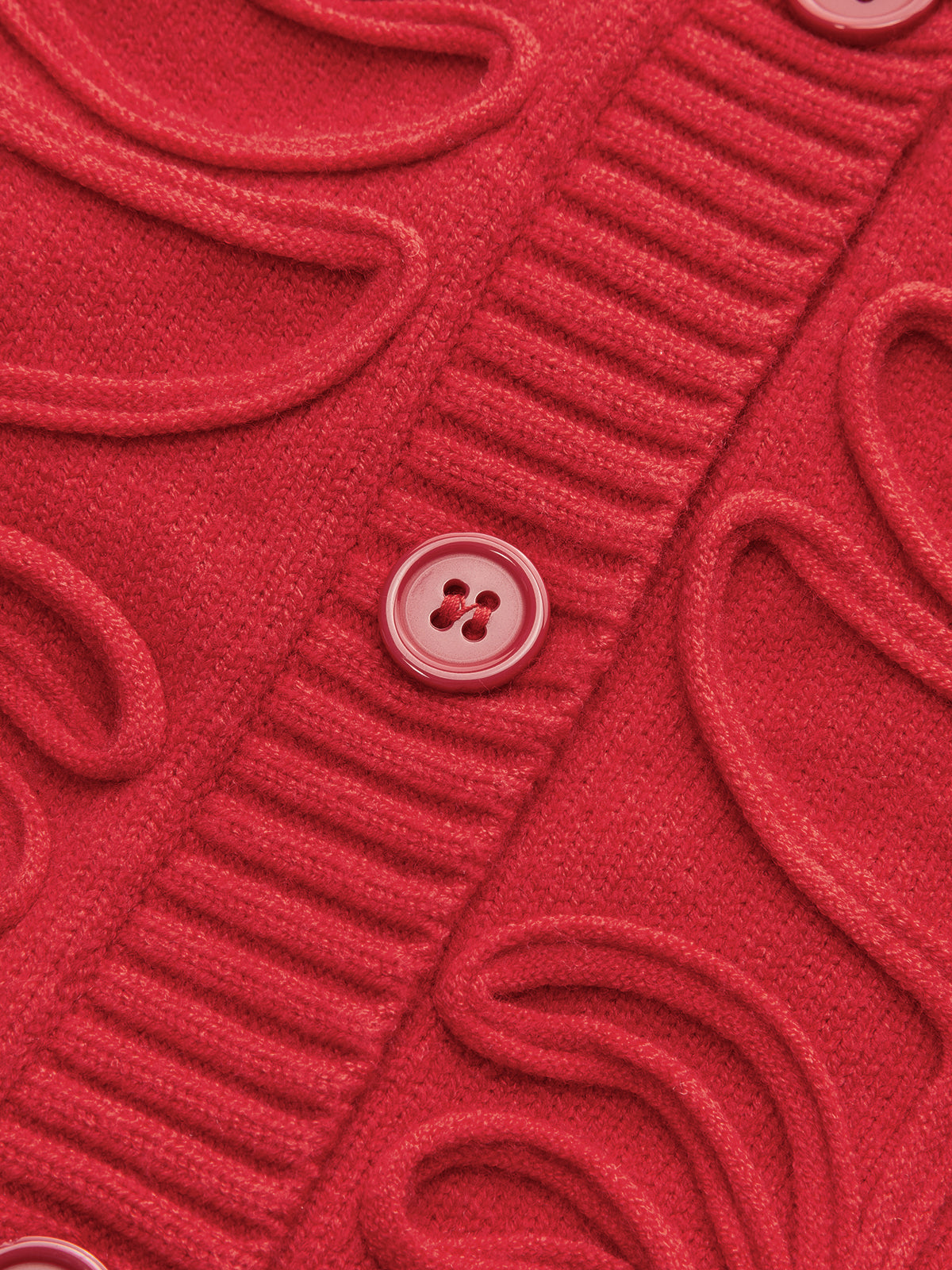 Embroidered Crew Neck Knit Top-Chicvia