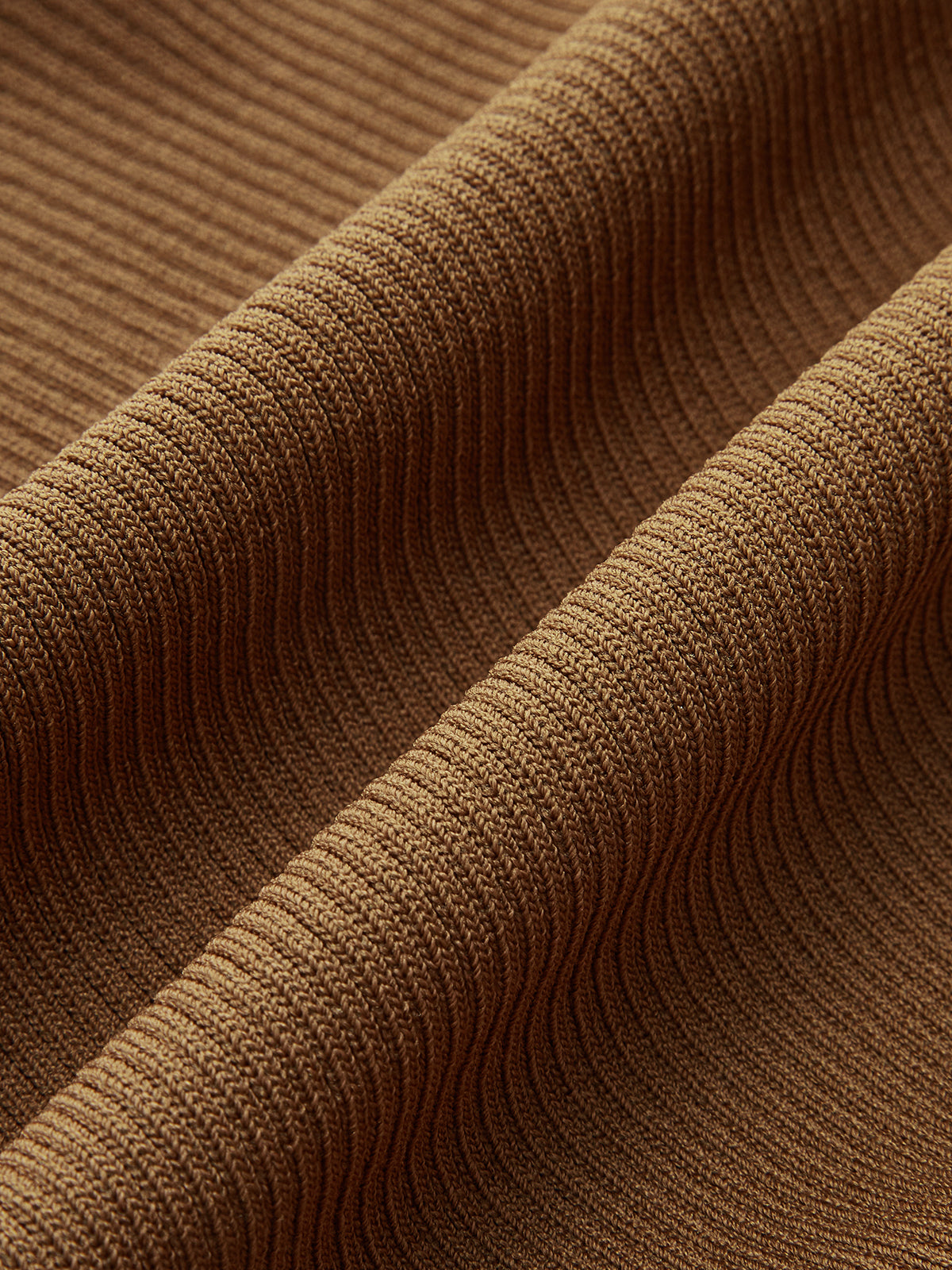 Ribbed Long Sleeve Tie-Back Top-Chicvia