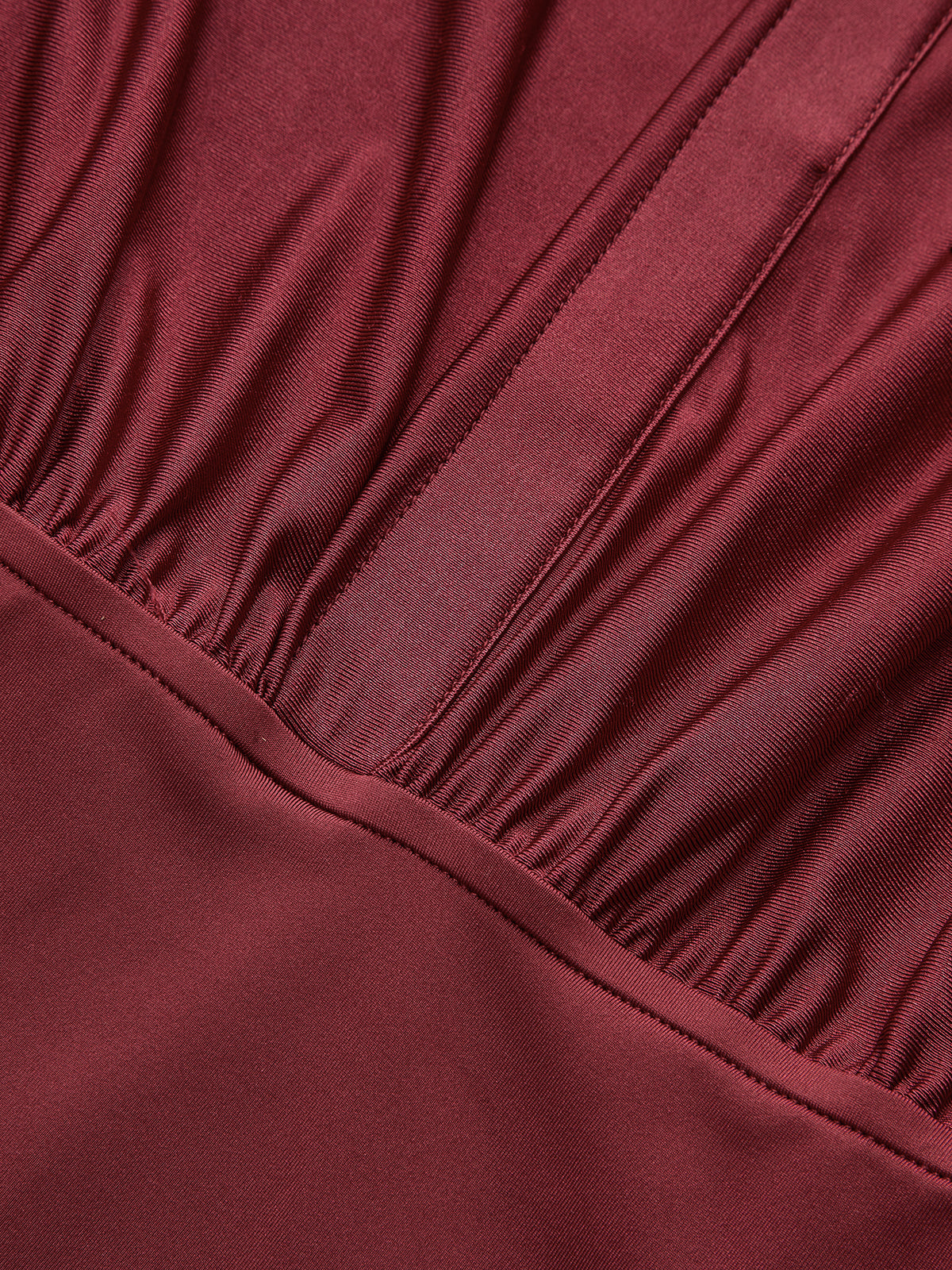 Collared Long Sleeve Bodysuit-Chicvia