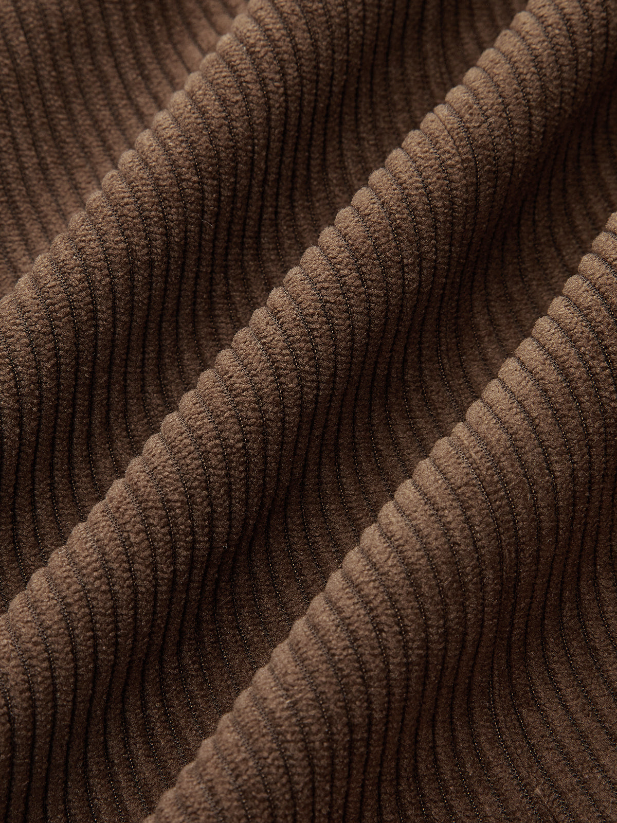 Corduroy V-neck Buttoned Vest-Chicvia