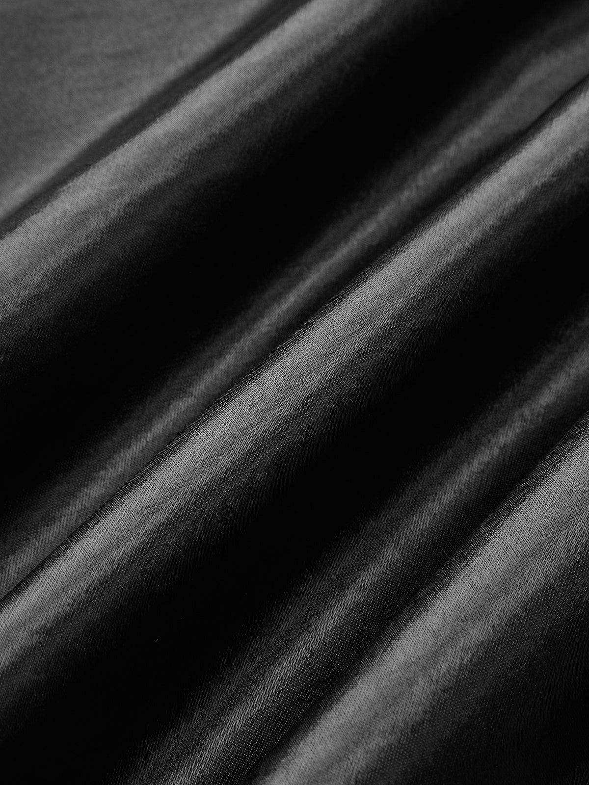 Lace Trim Satin Maxi Skirt-Chicvia