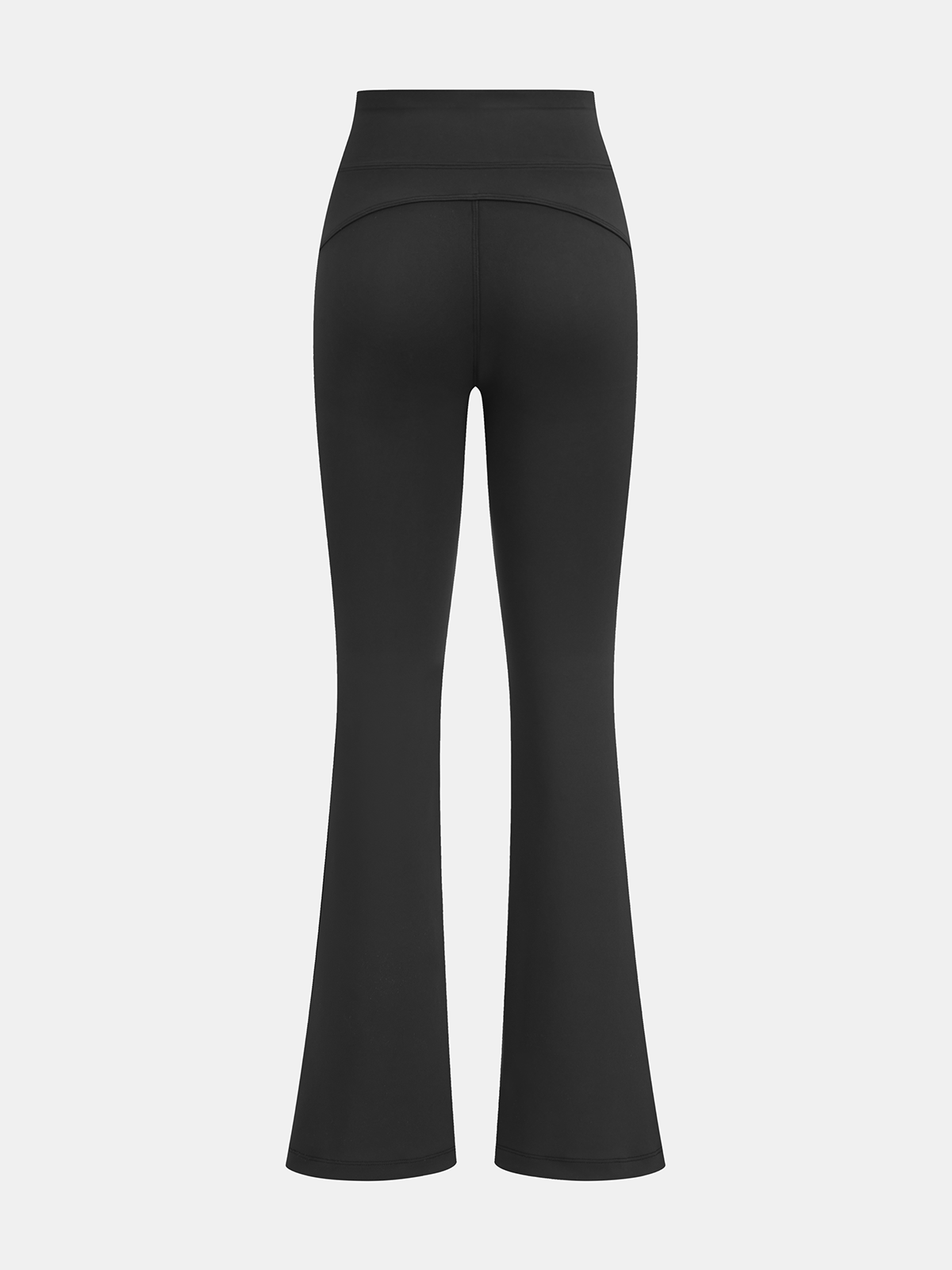 Mid-Waist Flared Leggings-Chicvia