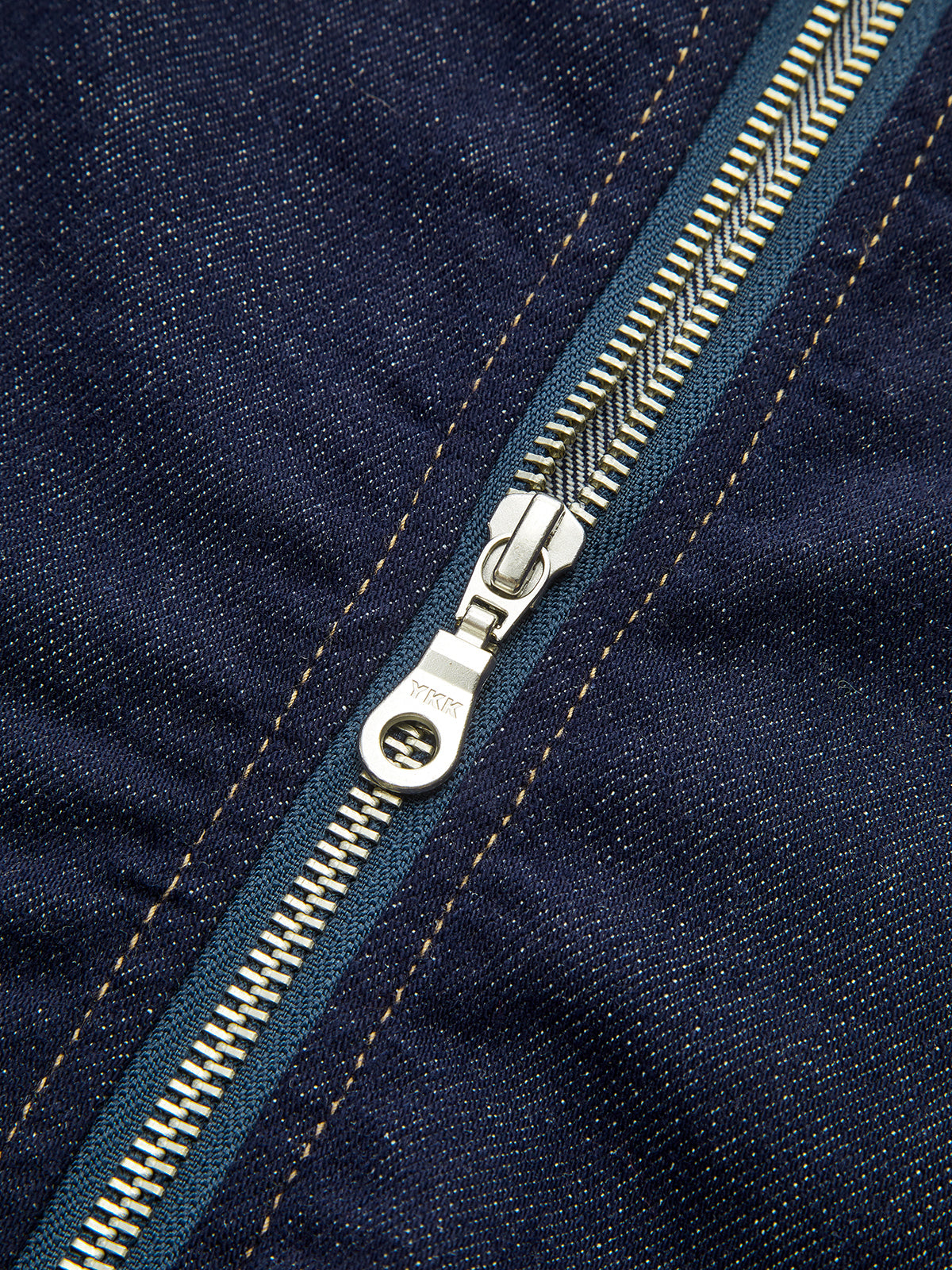 Off-Shoulder Ruffle Collar Denim Top-Chicvia