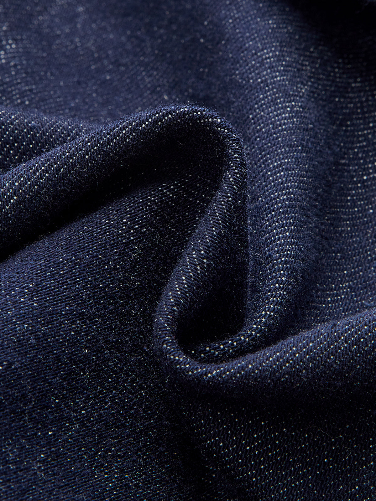 Off-Shoulder Ruffle Collar Denim Top-Chicvia