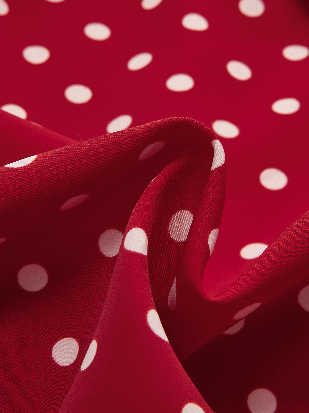 Polka Dot Rosette Top and Skirt Set-Chicvia