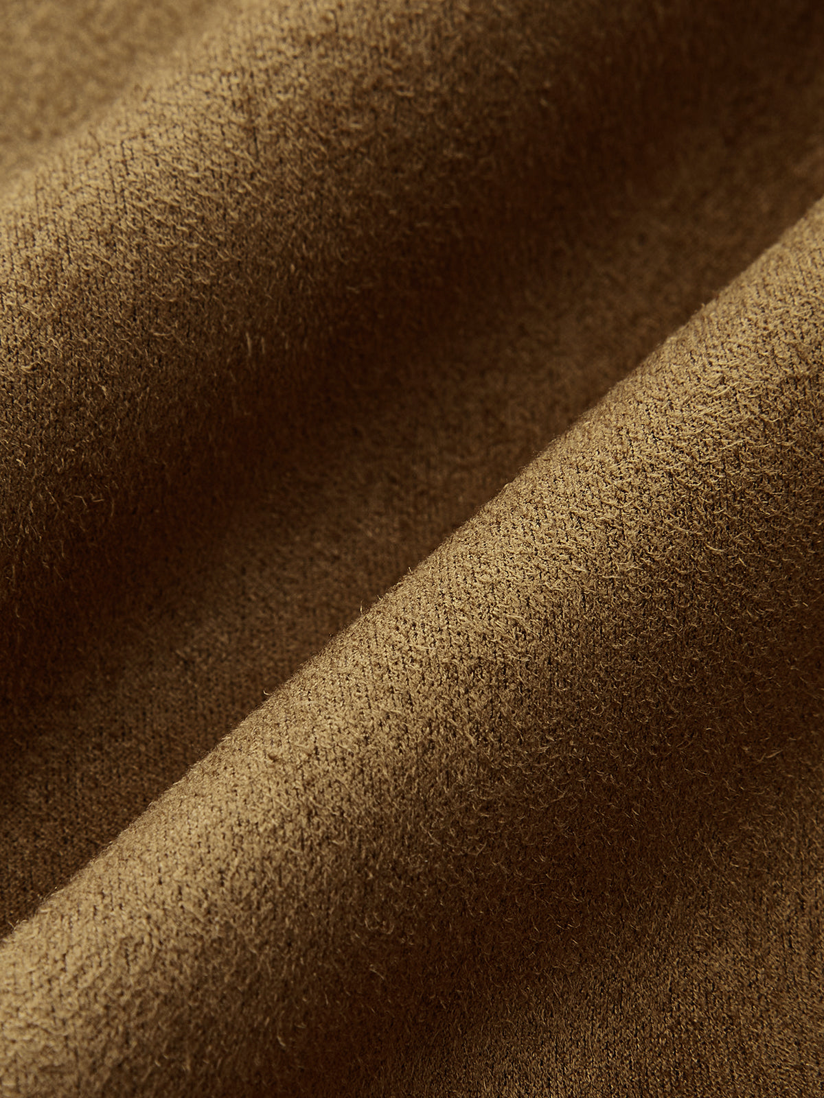 Belted Suede Effect Mini Skirt-Chicvia