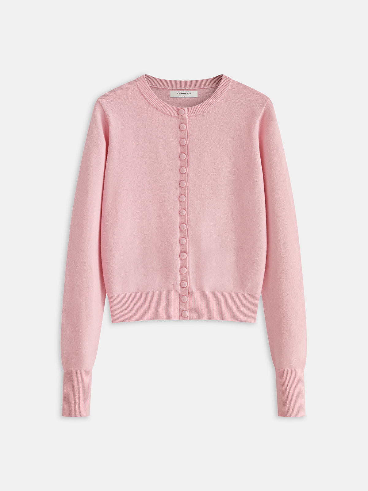 Button Front Knit Cardigan-Chicvia