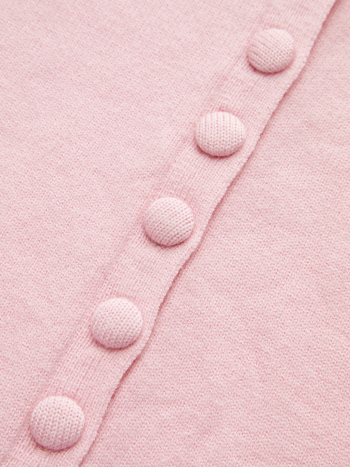 Button Front Knit Cardigan-Chicvia