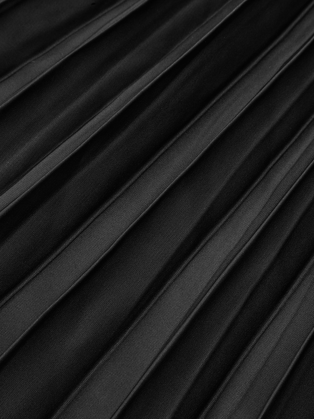 Belted Pleated Long Sleeve Shirt Dress-Chicvia