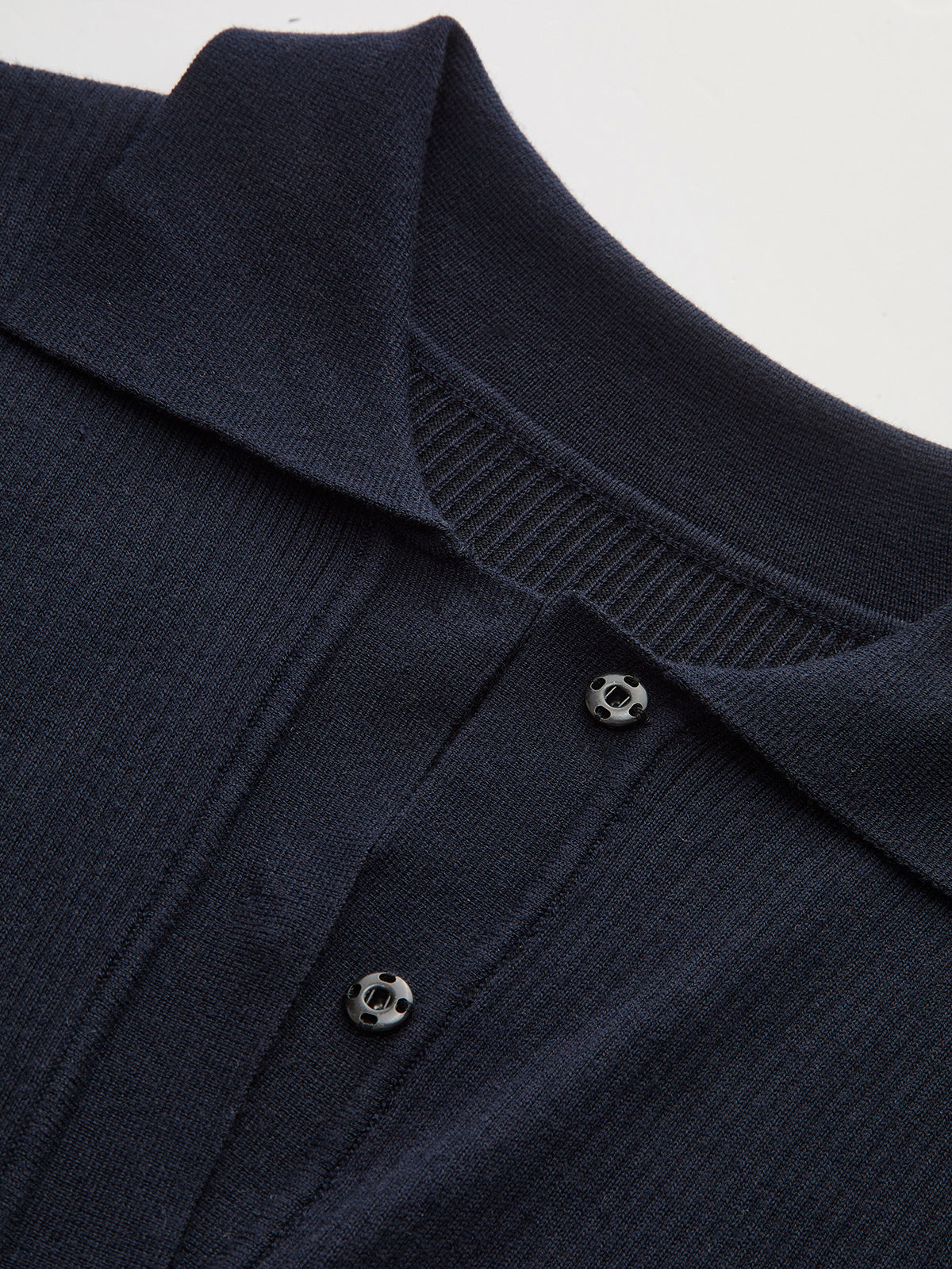 Leg-Of-Mutton Sleeve Wool Blend Collared Midi Dress-Chicvia