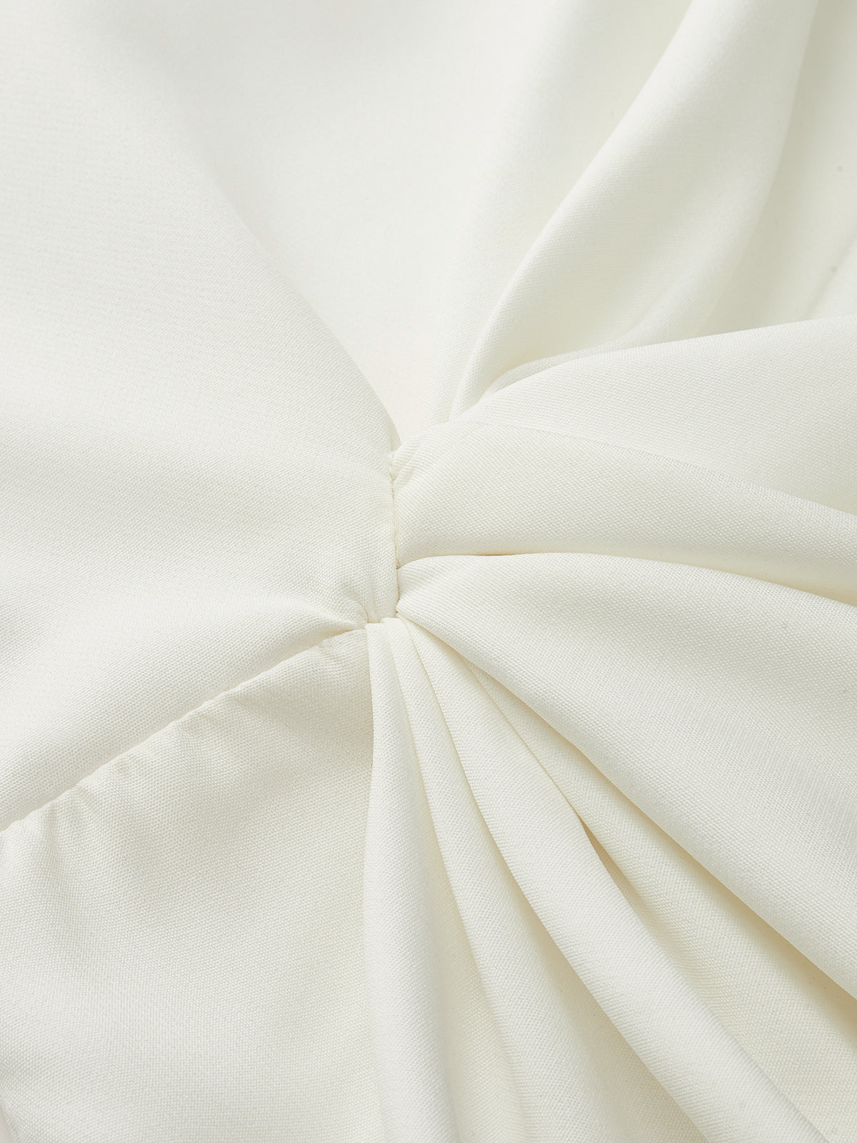 Long-Sleeve Twist Mock Neck Top-Chicvia