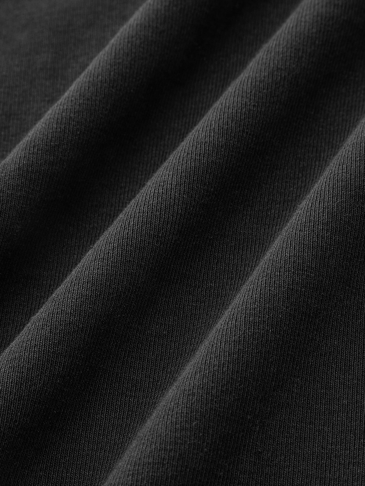 Contrast Trim Asymmetric Neckline T-Shirt-Chicvia