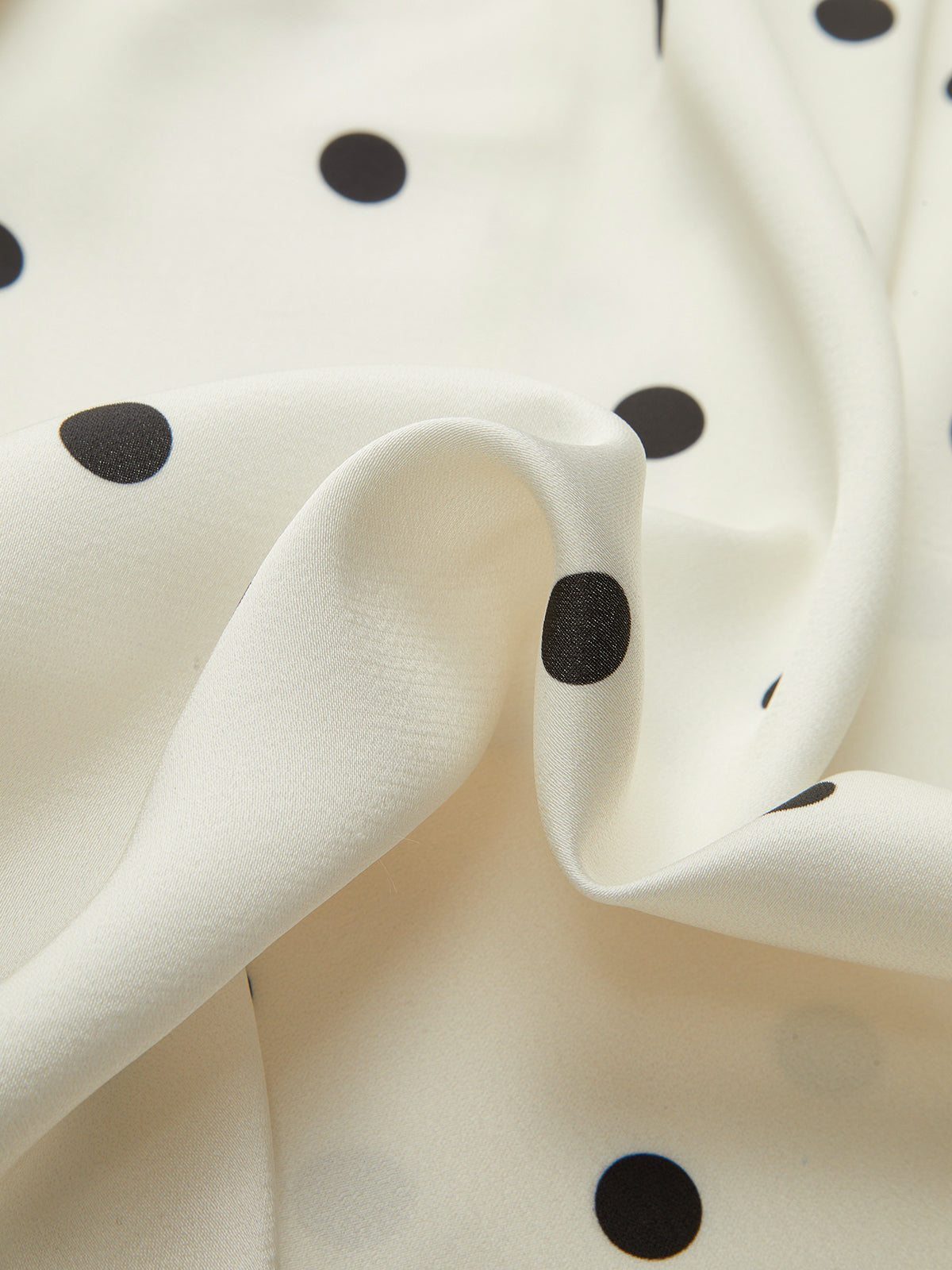 Polka Dot Belted Blazer Dress-Chicvia