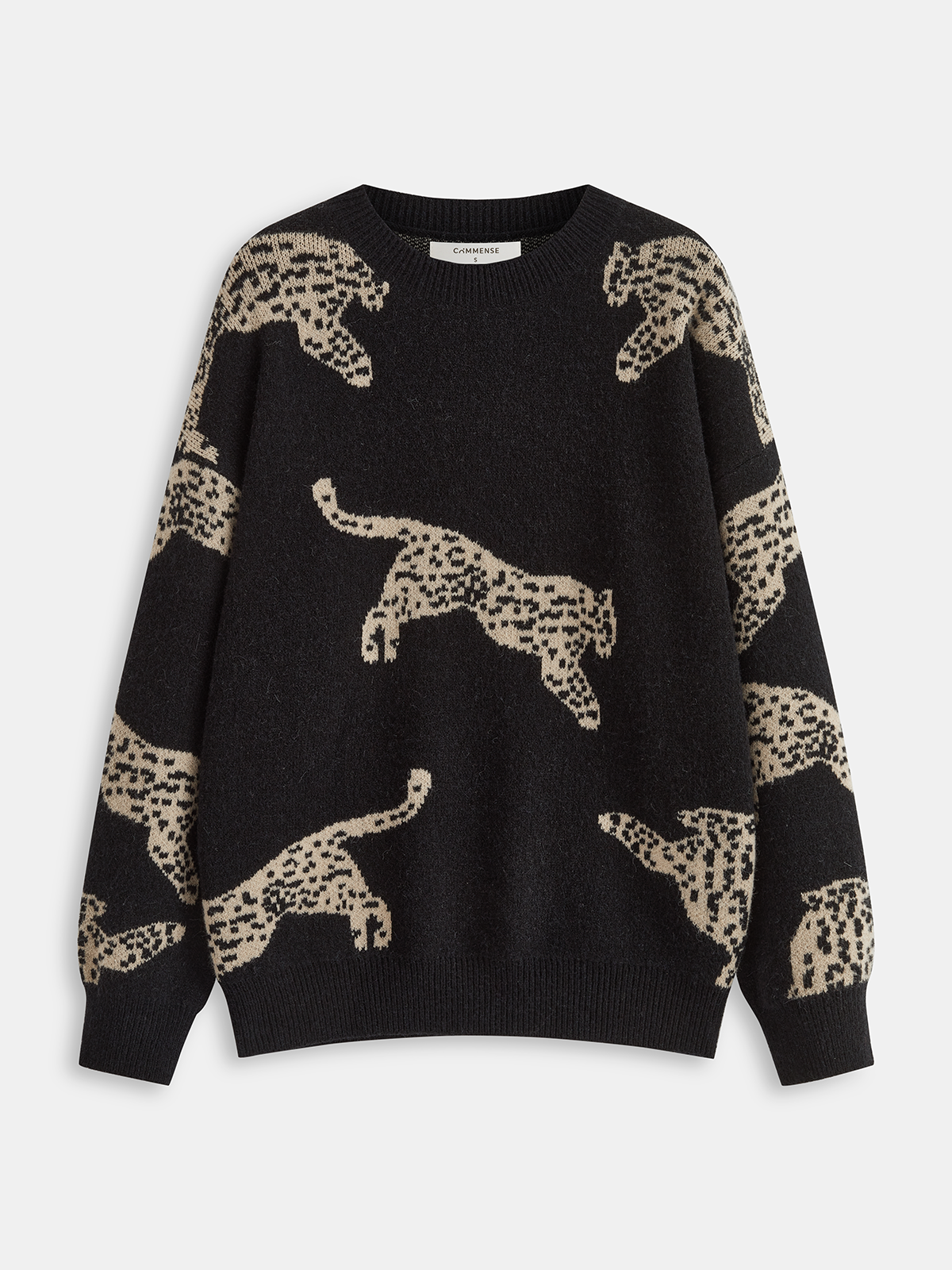 Leopard Print Sweater-Chicvia