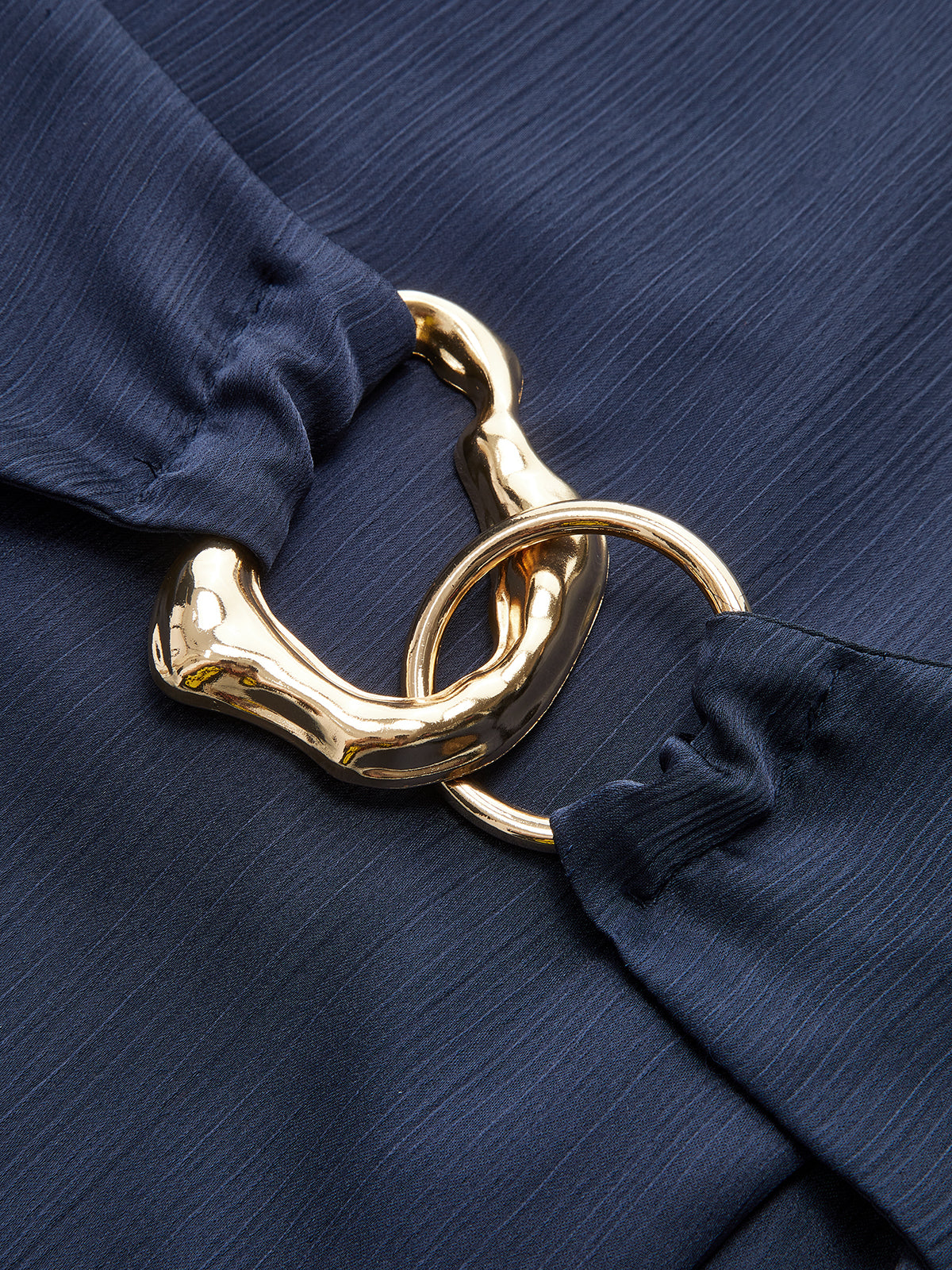 Belted Sleeveless Midi Dress-Chicvia