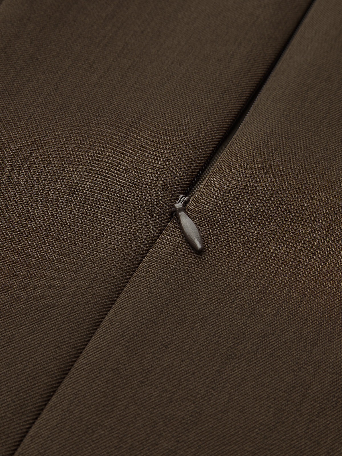 Metal Side Button Long Sleeve Midi Dress-Chicvia