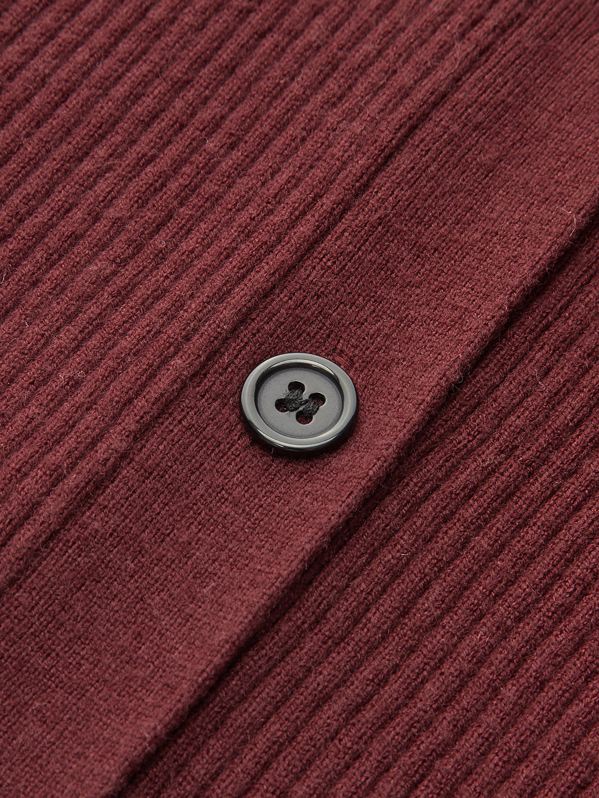 Halter Neck Button Front Ribbed Sweater-Chicvia