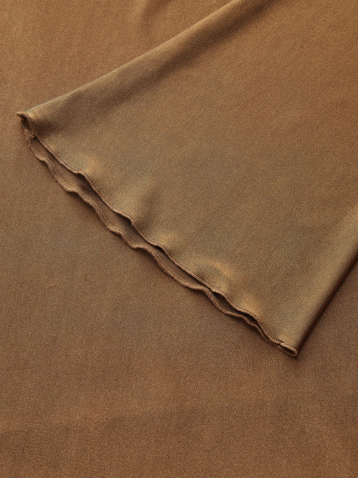 Cowl Neck Flared Sleeve Maxi Dress-Chicvia