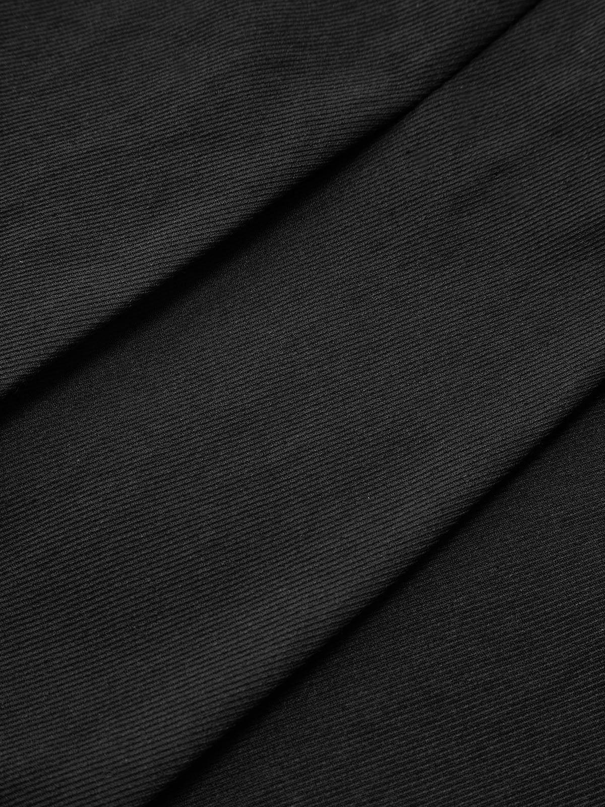 Chain Detail Pleat Skorts-Chicvia