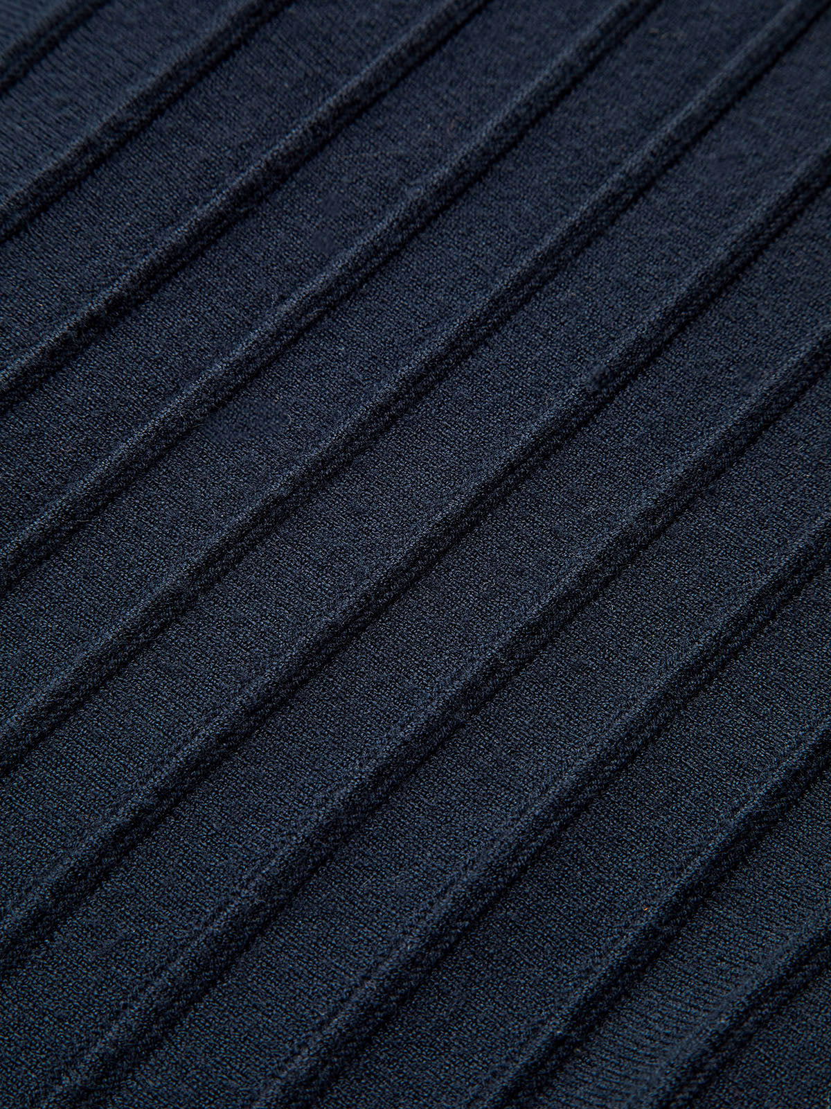 Denim Trim Knitted Peplum Cardigan-Chicvia