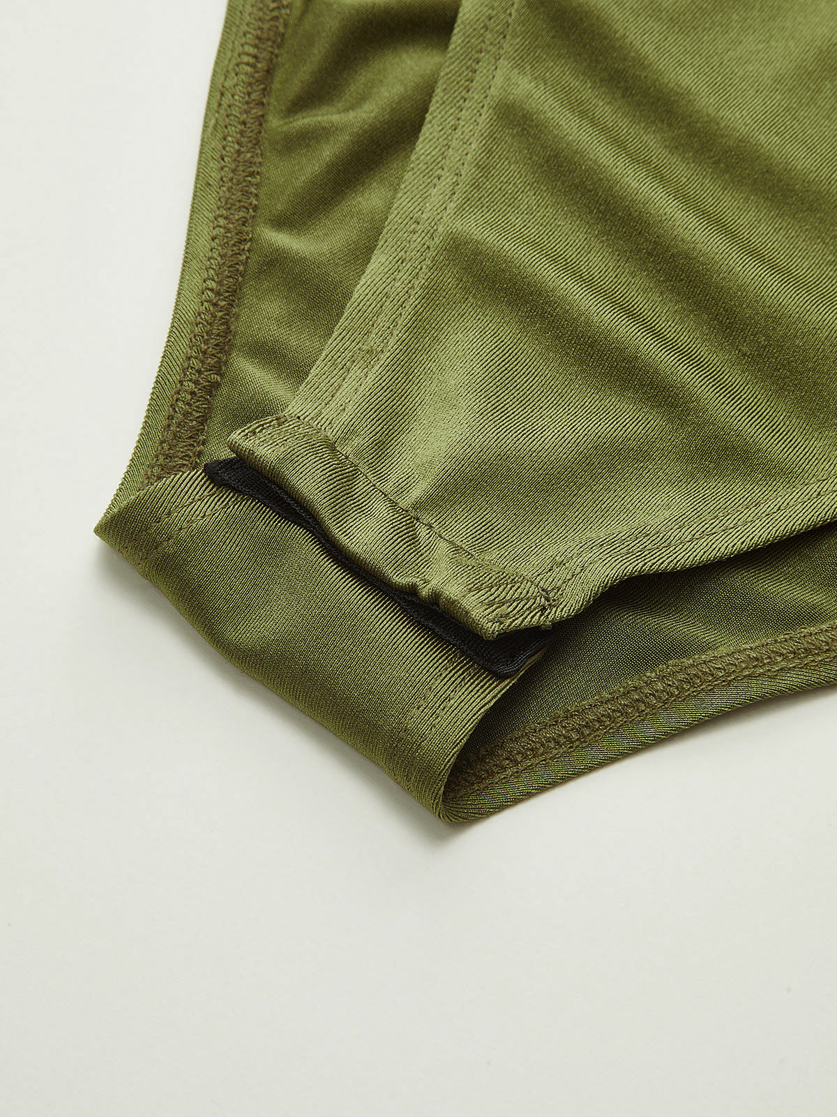 Cowl Neck Long Sleeve Bodysuit-Chicvia