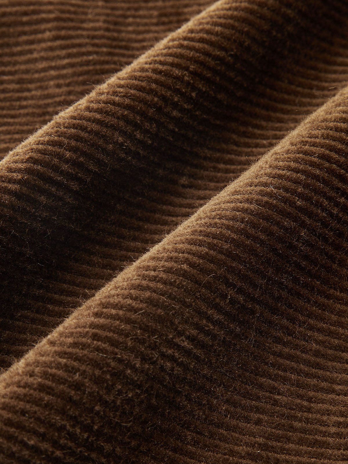 Mid-Waist Corduroy Wide-Leg Pants-Chicvia