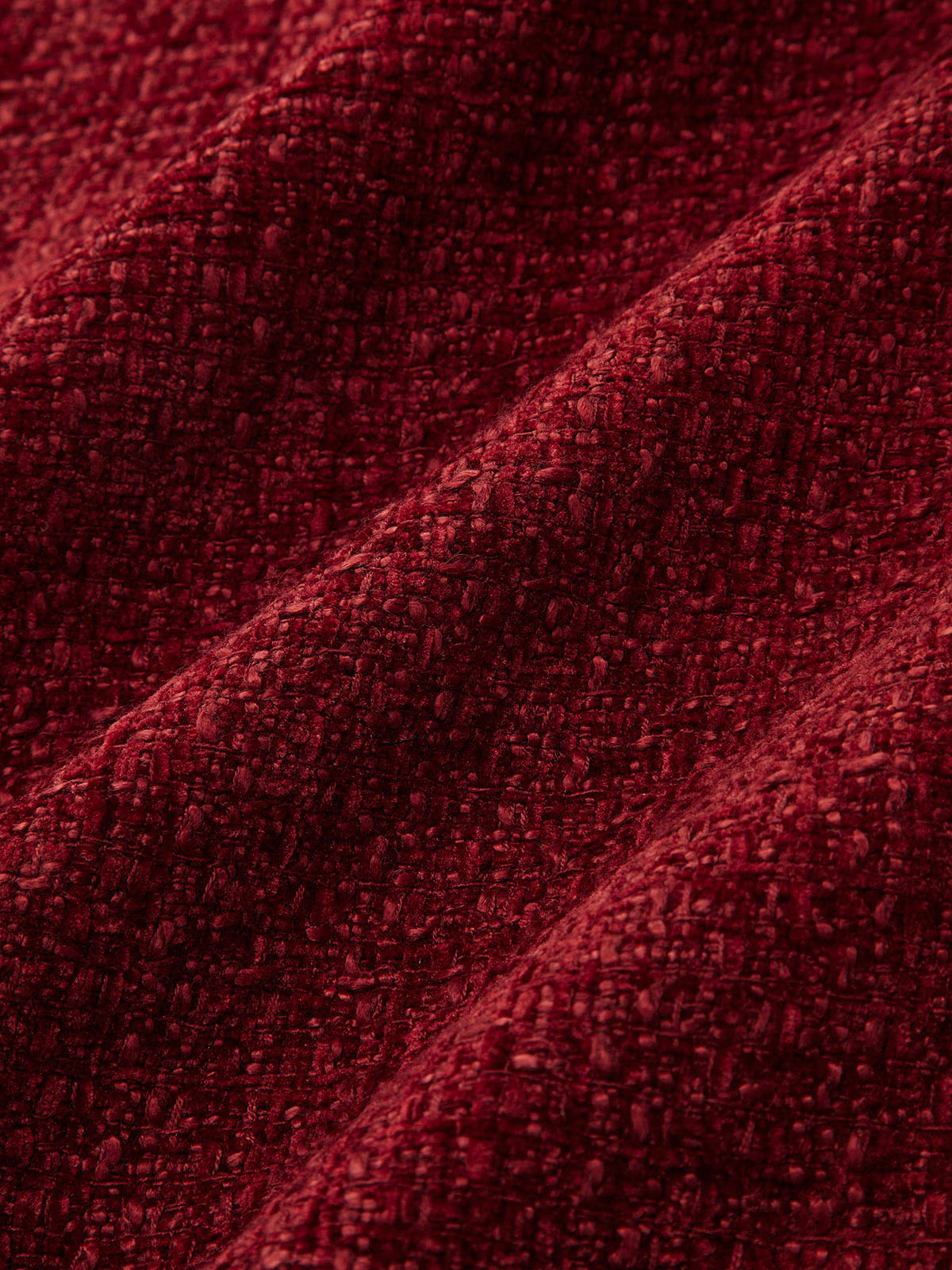 Metal Buckle Tweed Mini Dress-Chicvia