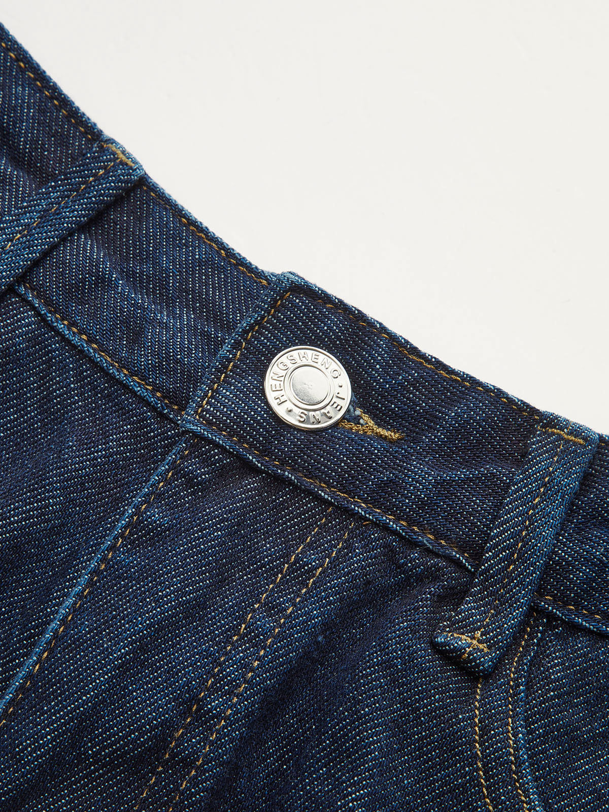 Mid-Waisted Denim Wide-Leg Jeans-Chicvia