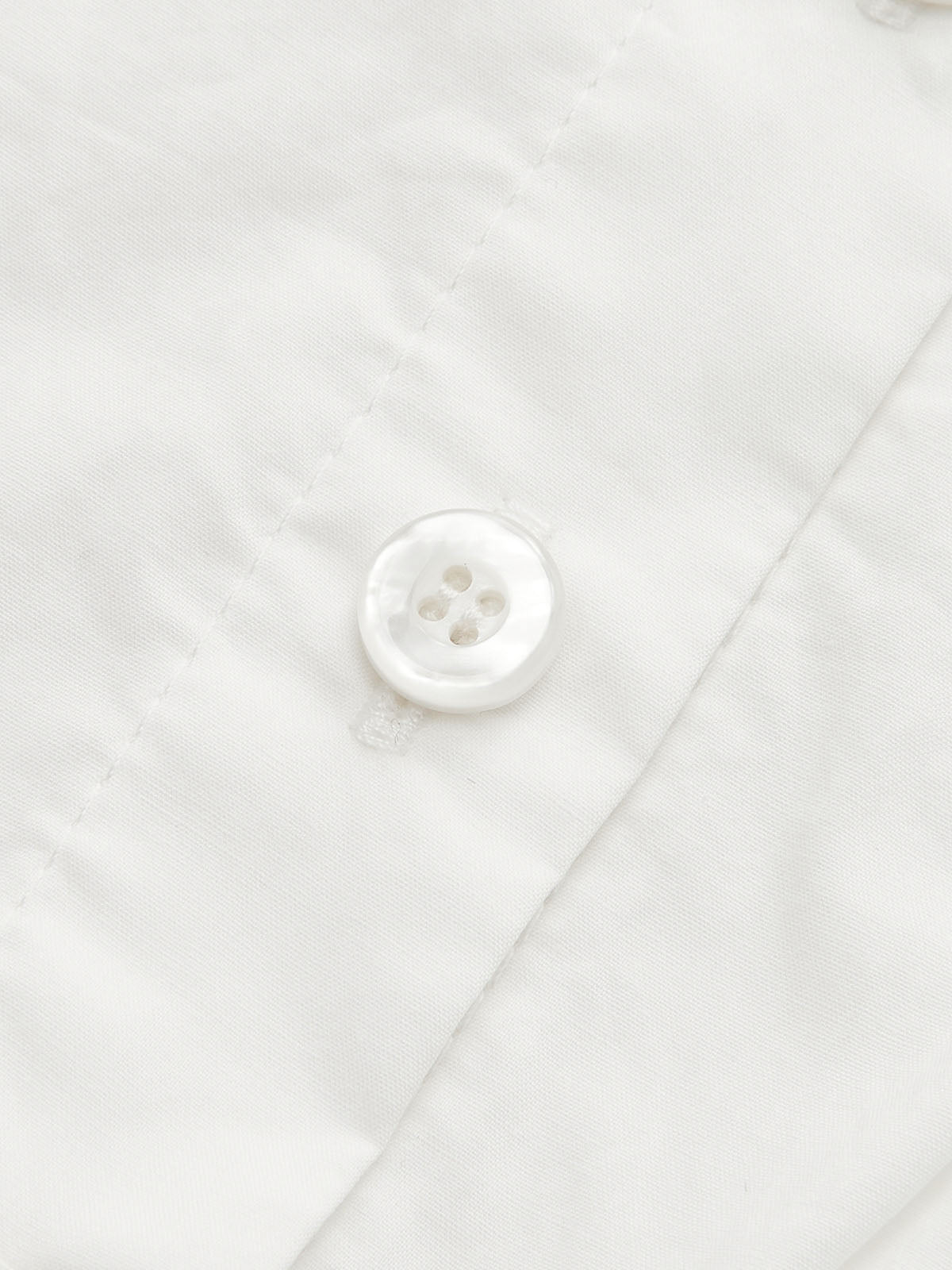 Cotton Twisted Cropped Shirt-Chicvia