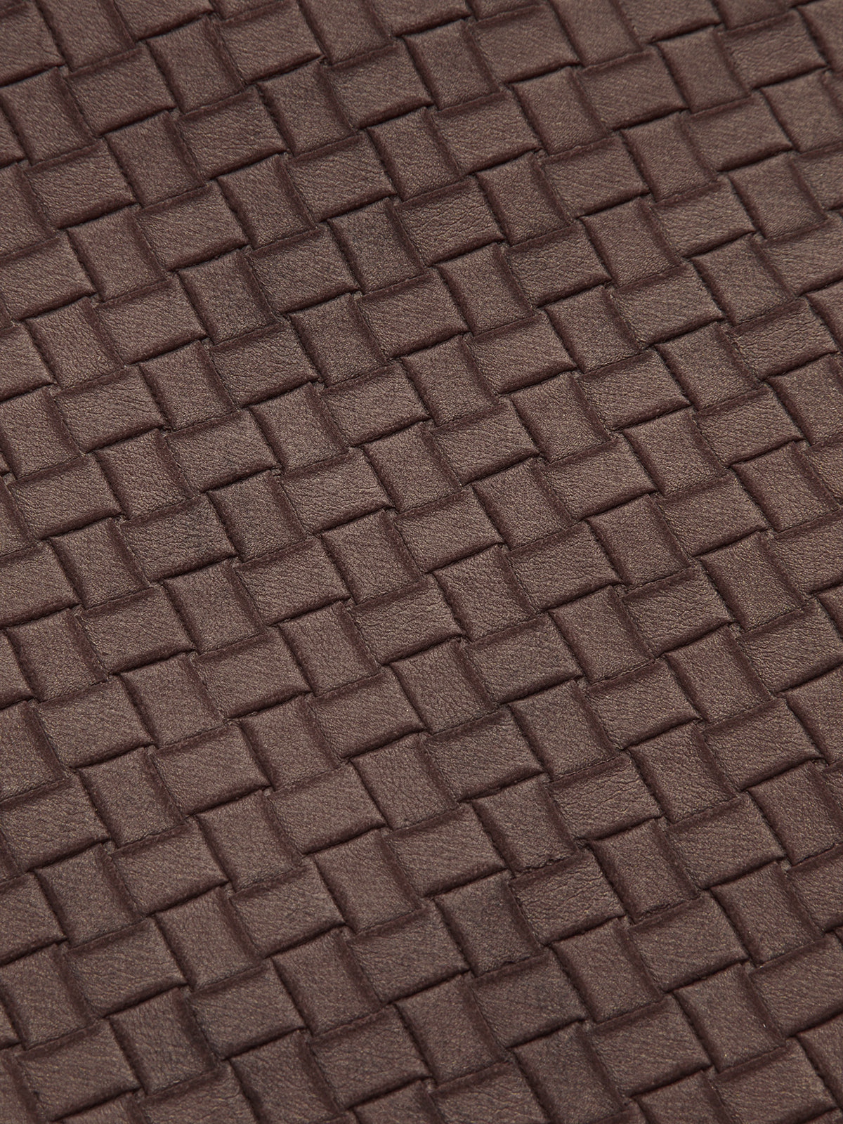 Faux Leather Woven-Patterned Pants-Chicvia