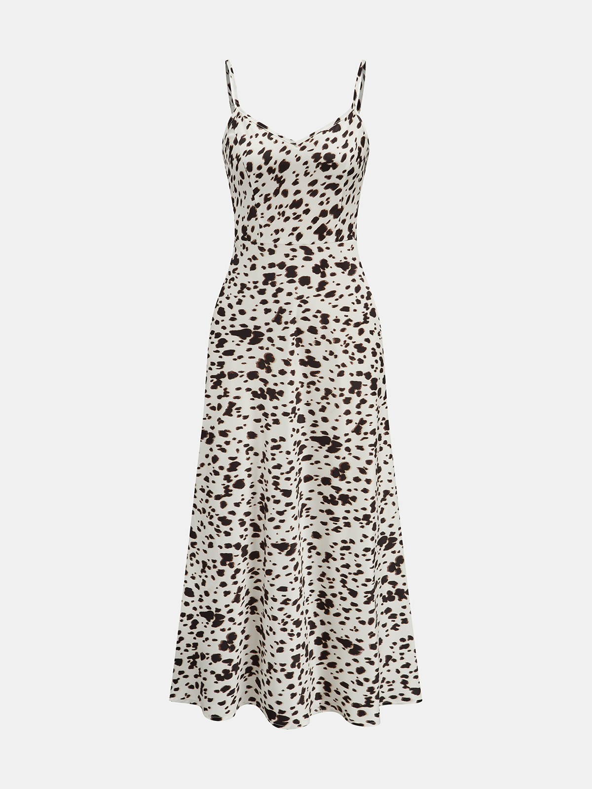 Leopard Print Cami Maxi Dress-Chicvia