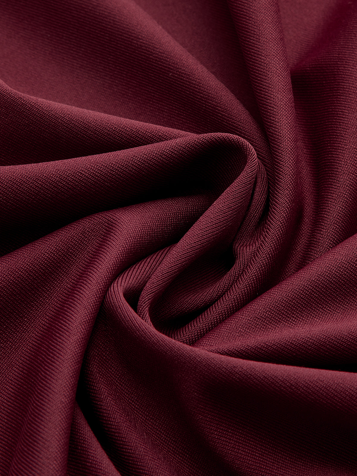 Faux Leather Panel Ruched Midi Skirt-Chicvia